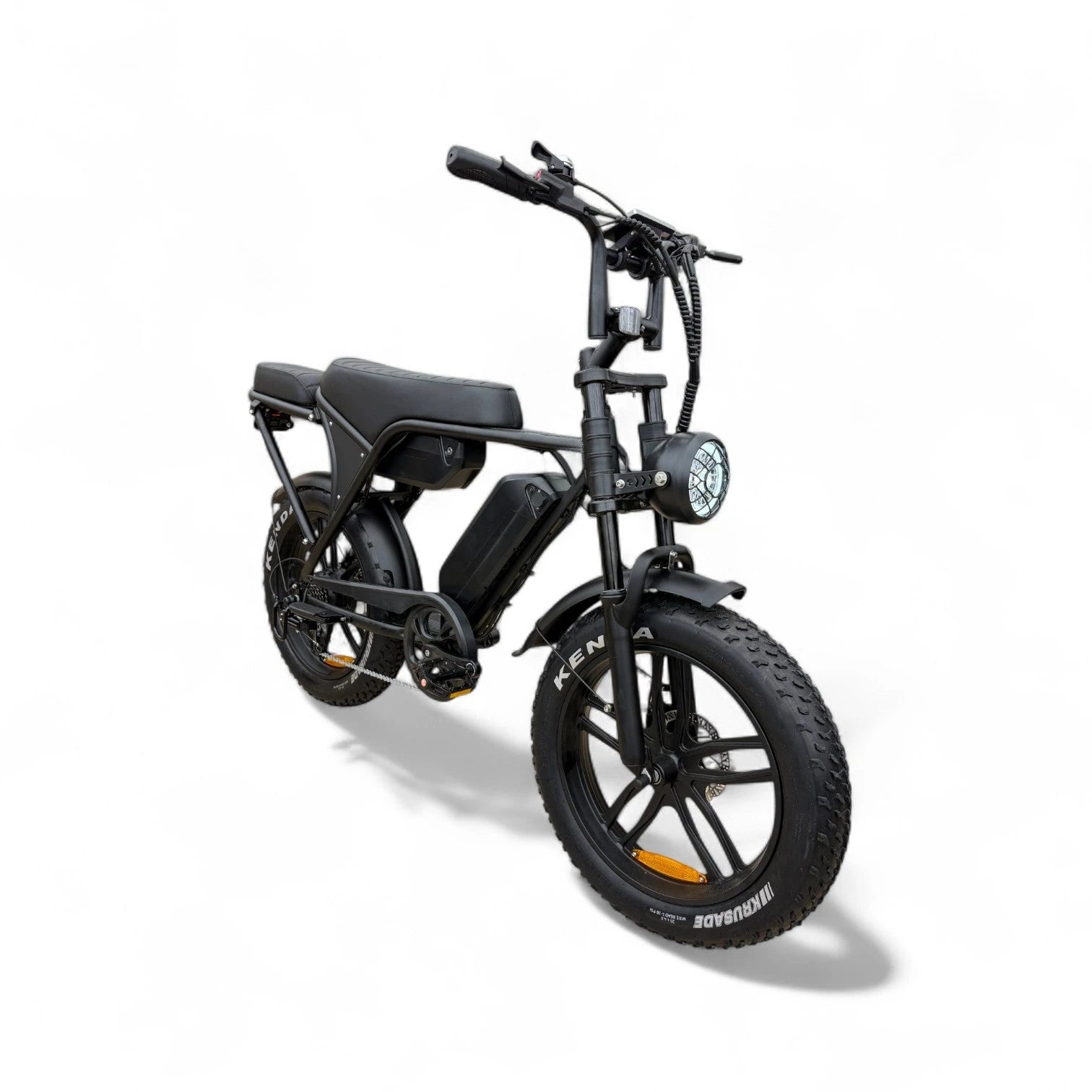 Ouxi C80 V8 Max – Elektrische Fatbike 20 inch – Dubbele Accu - 250W Motor – 150 km Actieradius – Hydraulische Remmen – 2-Persoons - AE-trading