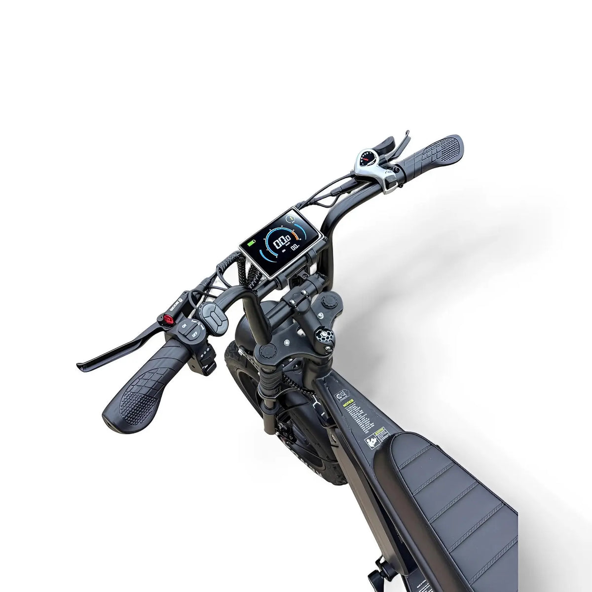 Ouxi V8 Max Fatbike – Zwart – Dubbele Accu - AE-trading