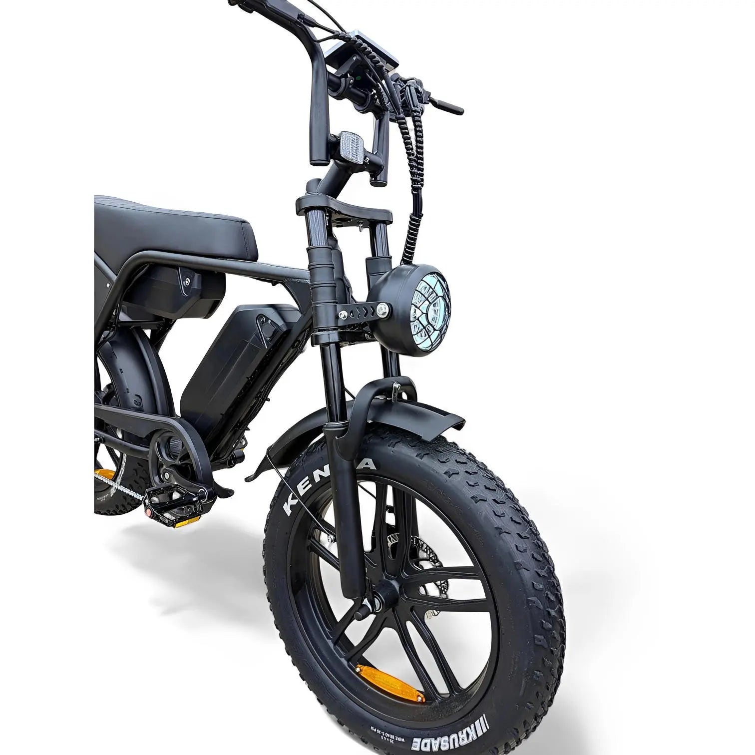 Ouxi C80 V8 Max – Elektrische Fatbike 20 inch – Dubbele Accu - 250W Motor – 150 km Actieradius – Hydraulische Remmen – 2-Persoons - AE-trading