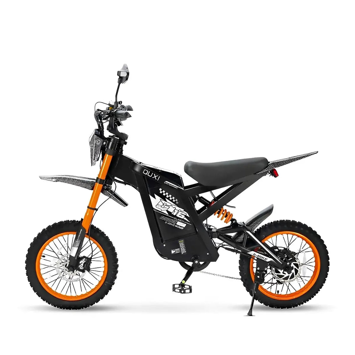 Ouxi GT16 Mini Fatbike - Zwart/Oranje - Skinnybike - AE-trading