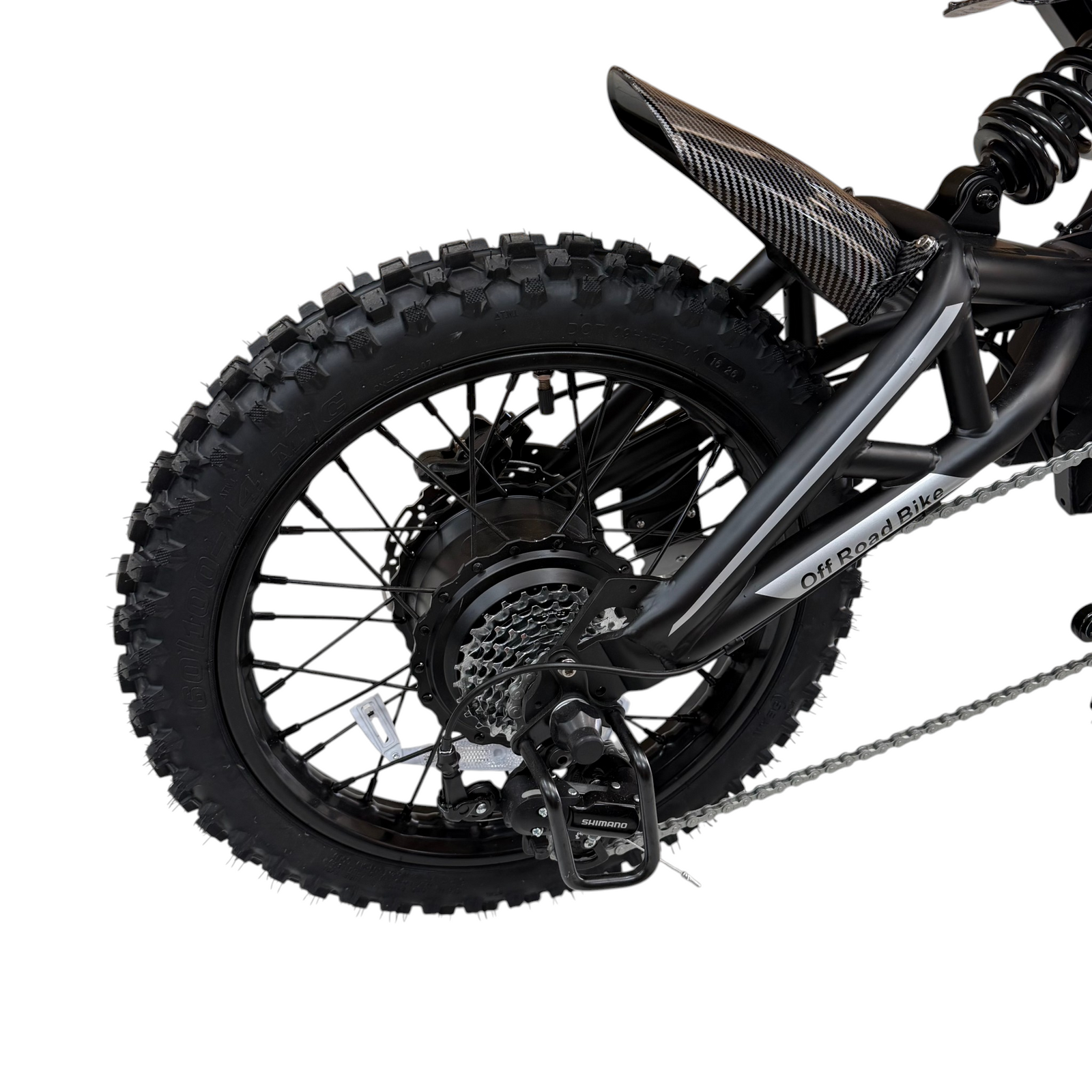 Ouxi GT16 Mini Fatbike - Zwart - Skinnybike - AE-trading