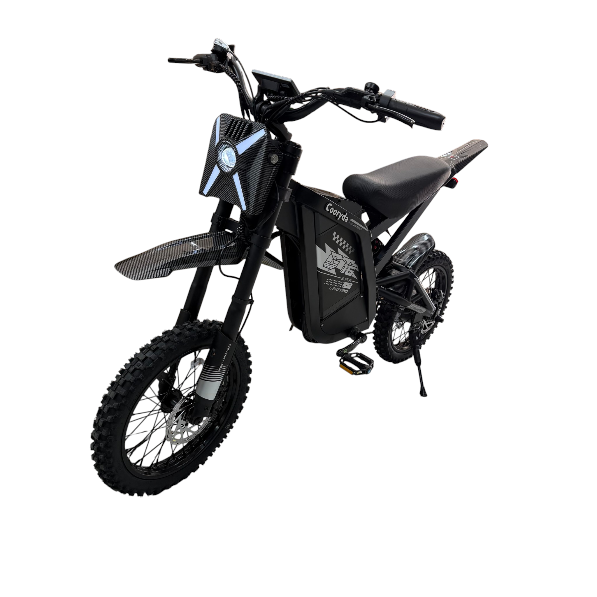 Ouxi GT16 Mini Fatbike - Zwart - Skinnybike - AE-trading