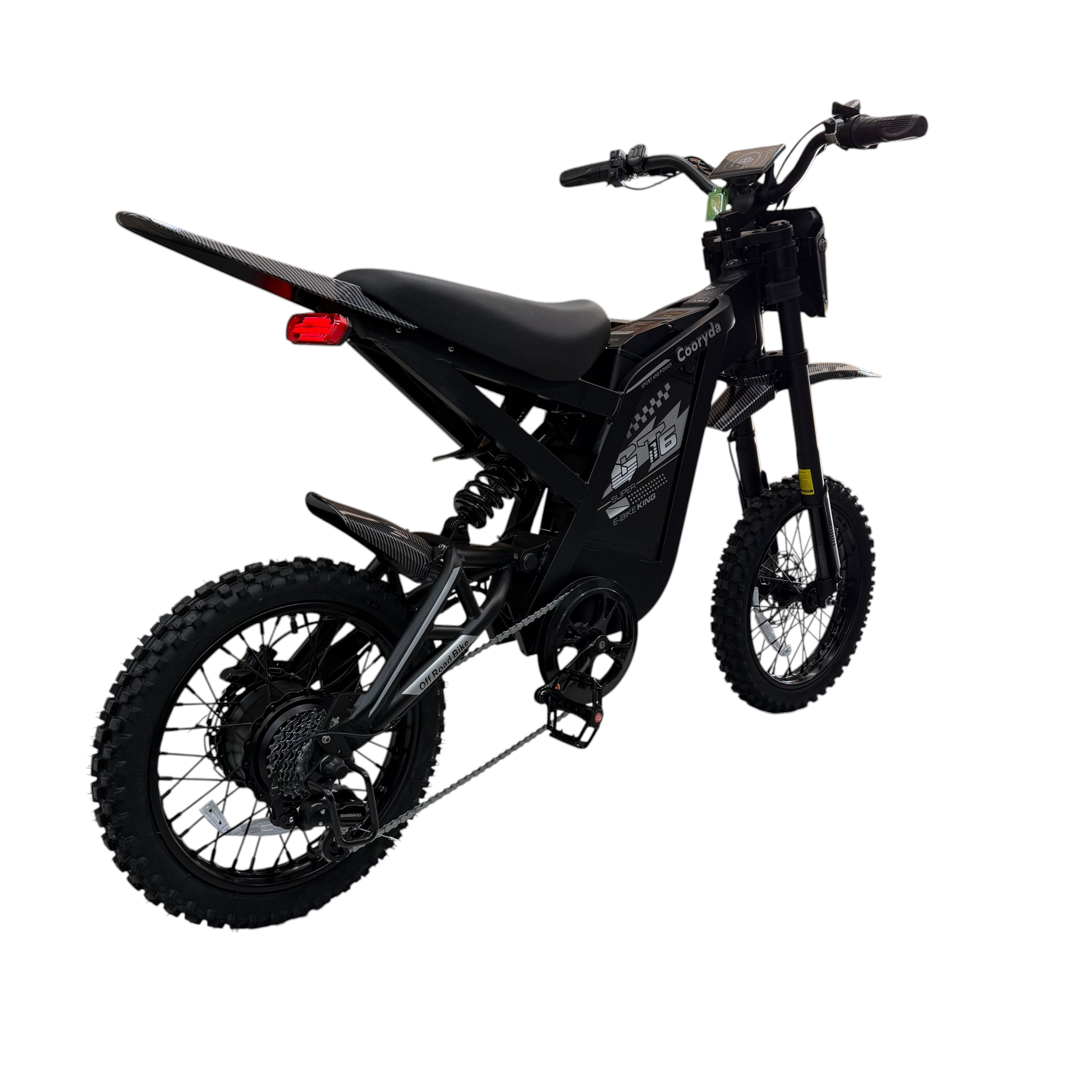 Ouxi GT16 Mini Fatbike - Zwart - Skinnybike - AE-trading
