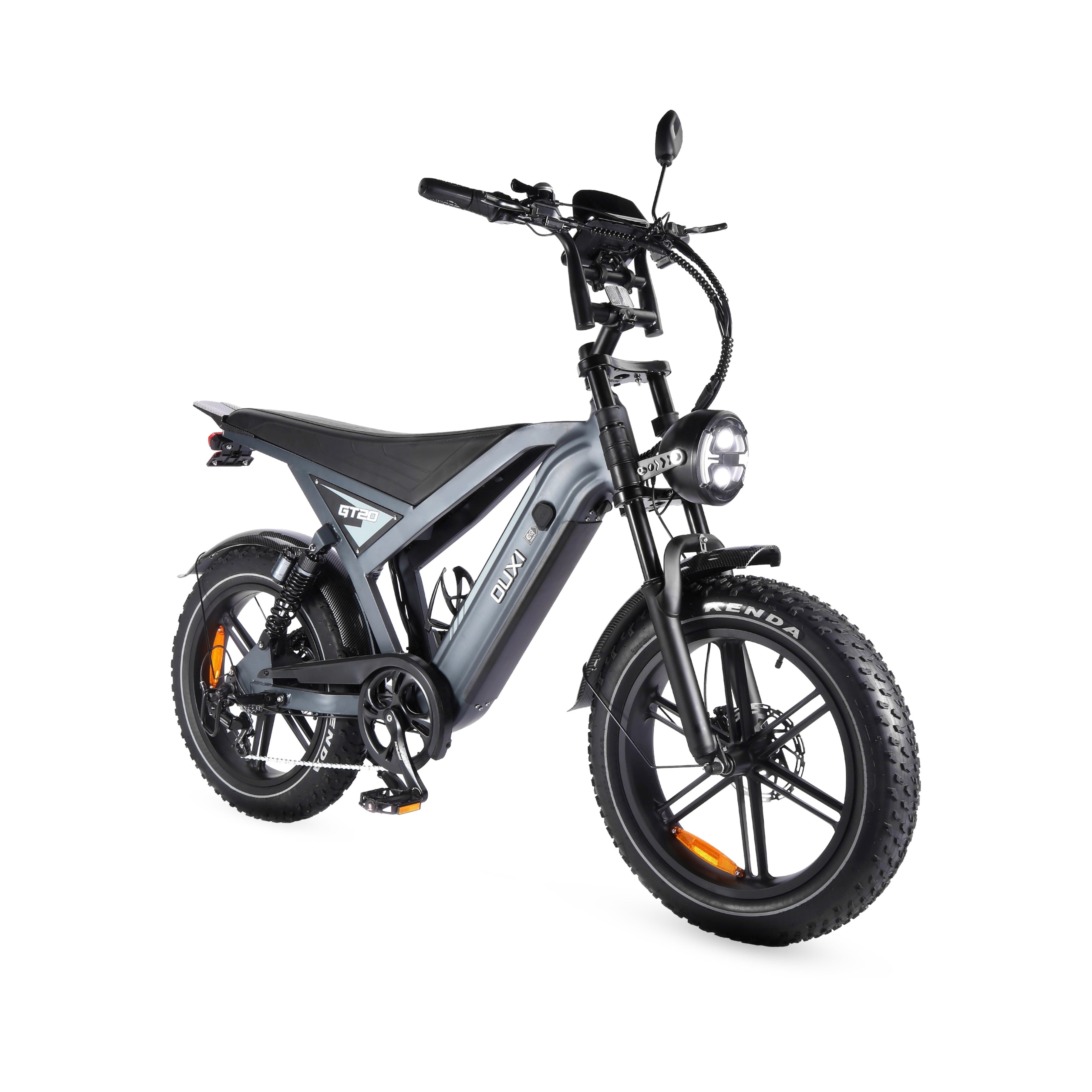 Ouxi GT20 - Fatbike - Steengrijs - 720Wh - AE-trading