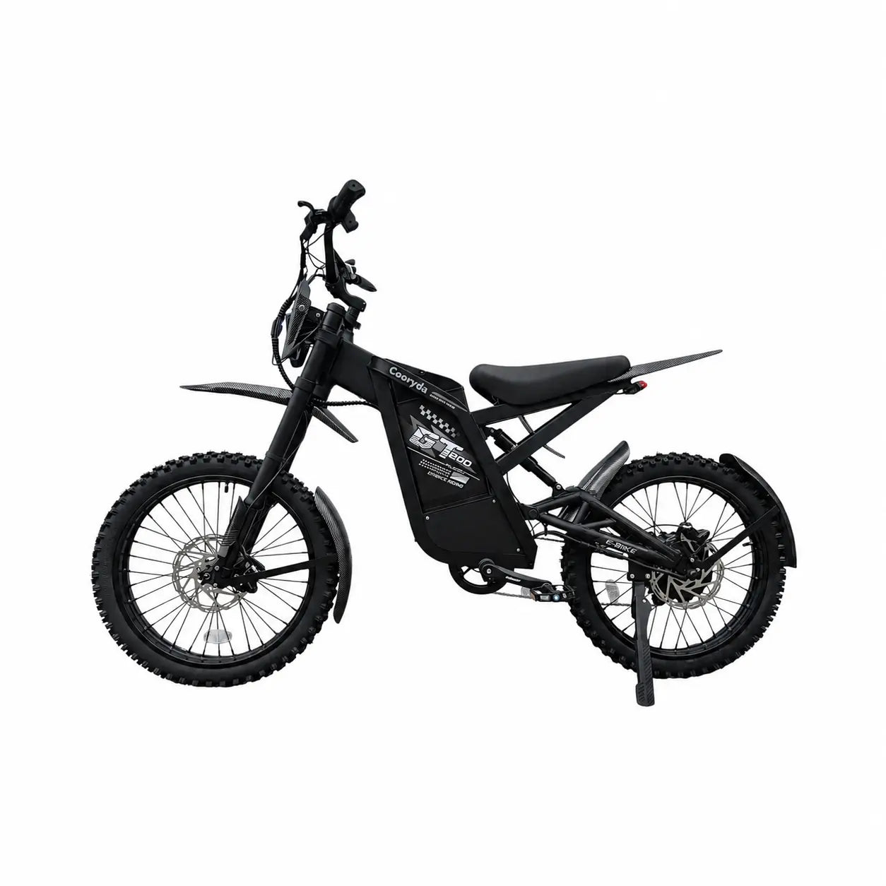 Ouxi GT2000 Fatbike – Zwart/Grijs - Skinnybike