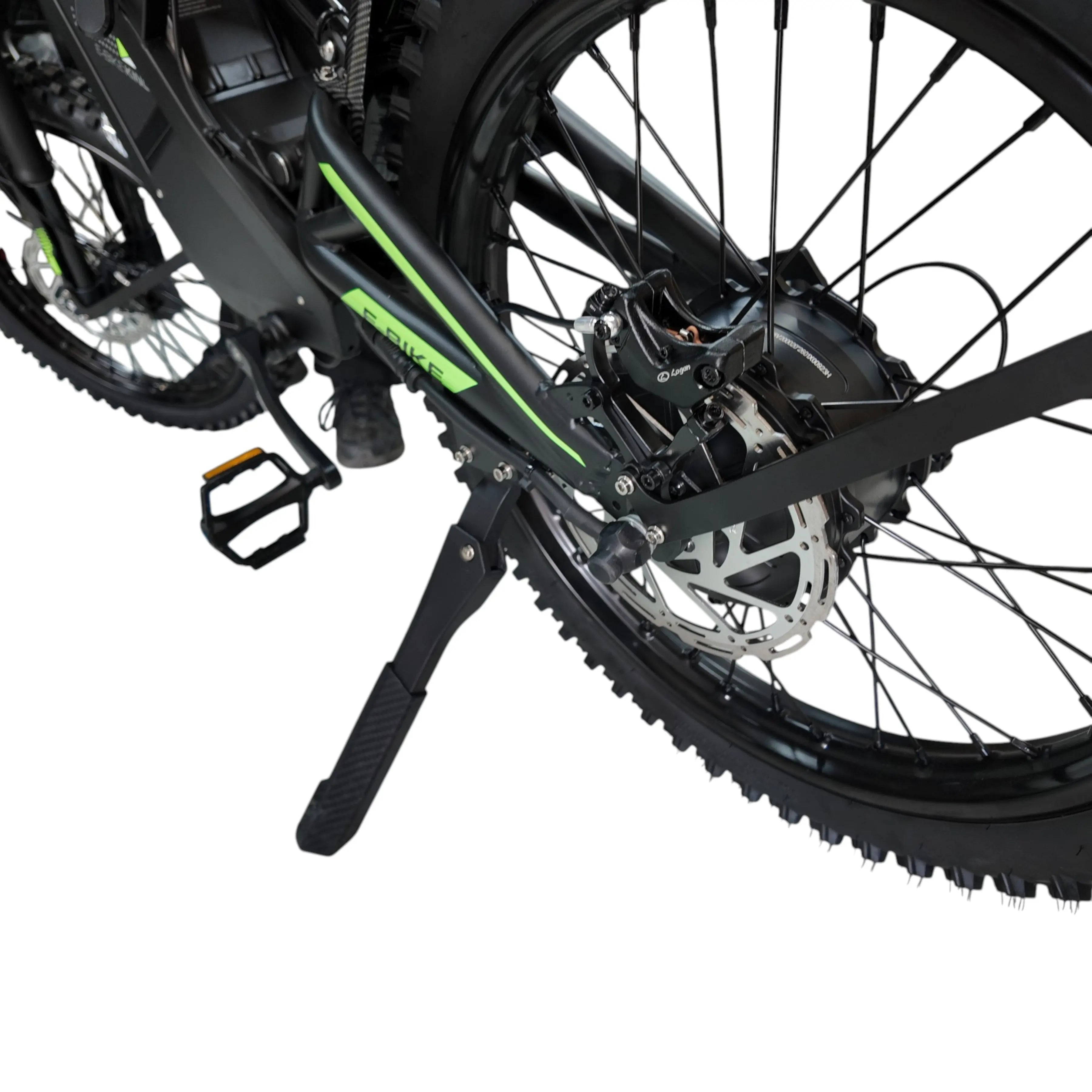 Ouxi GT2000 Fatbike – Zwart/Groen - Skinnybike - AE-trading