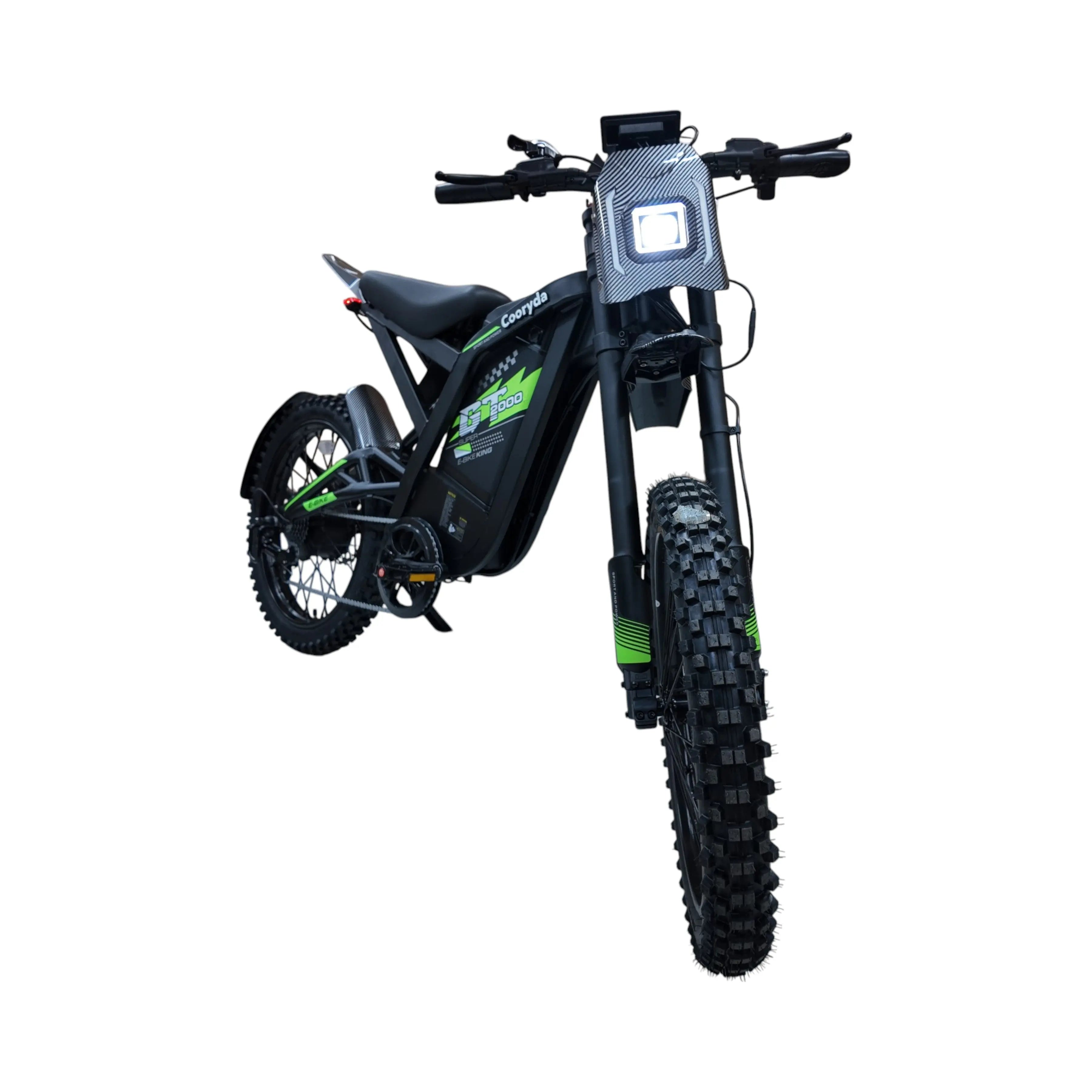 Ouxi GT2000 Fatbike – Zwart/Groen - Skinnybike - AE-trading