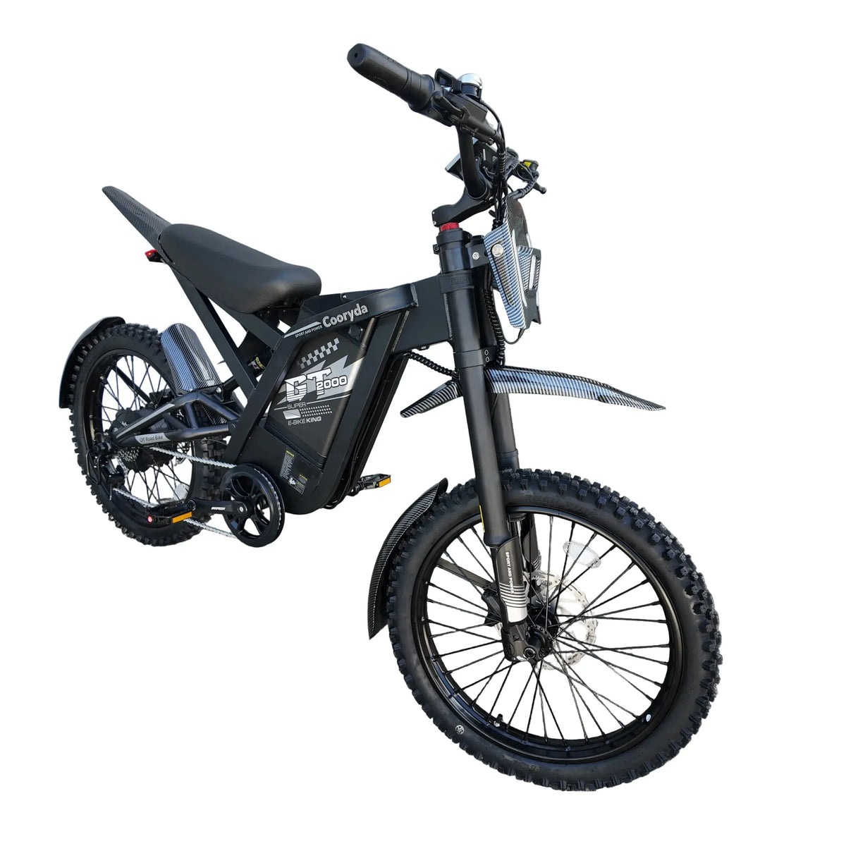 Ouxi GT2000 Fatbike – Zwart/Grijs - Skinnybike - AE-trading
