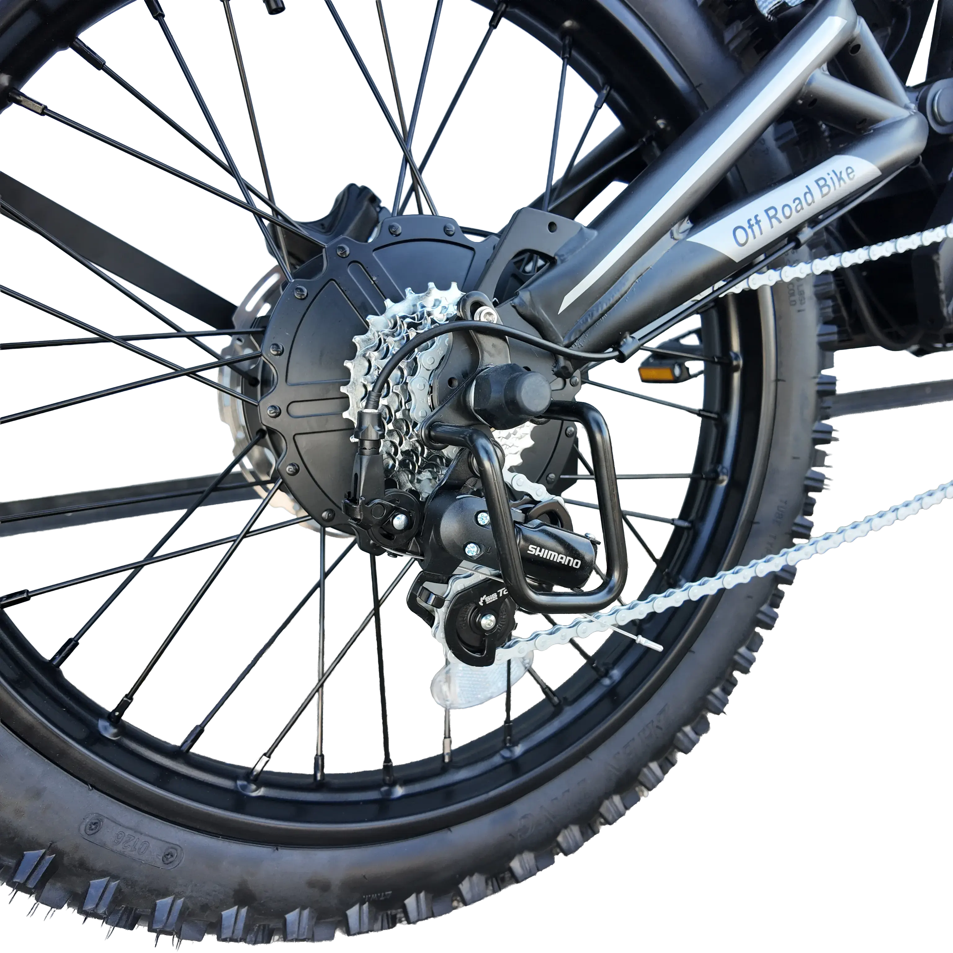 Ouxi GT2000 Fatbike – Zwart/Grijs - Skinnybike - AE-trading