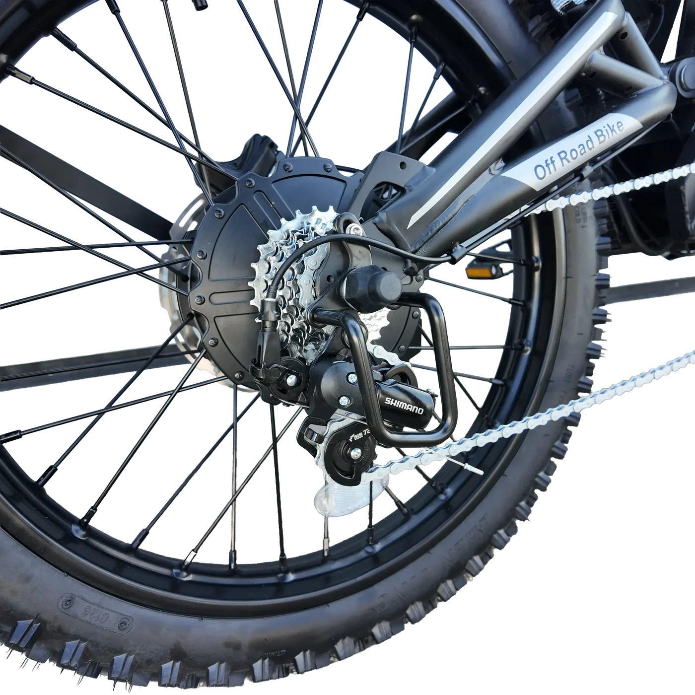Ouxi GT2000 Fatbike – Black on Black - Skinnybike