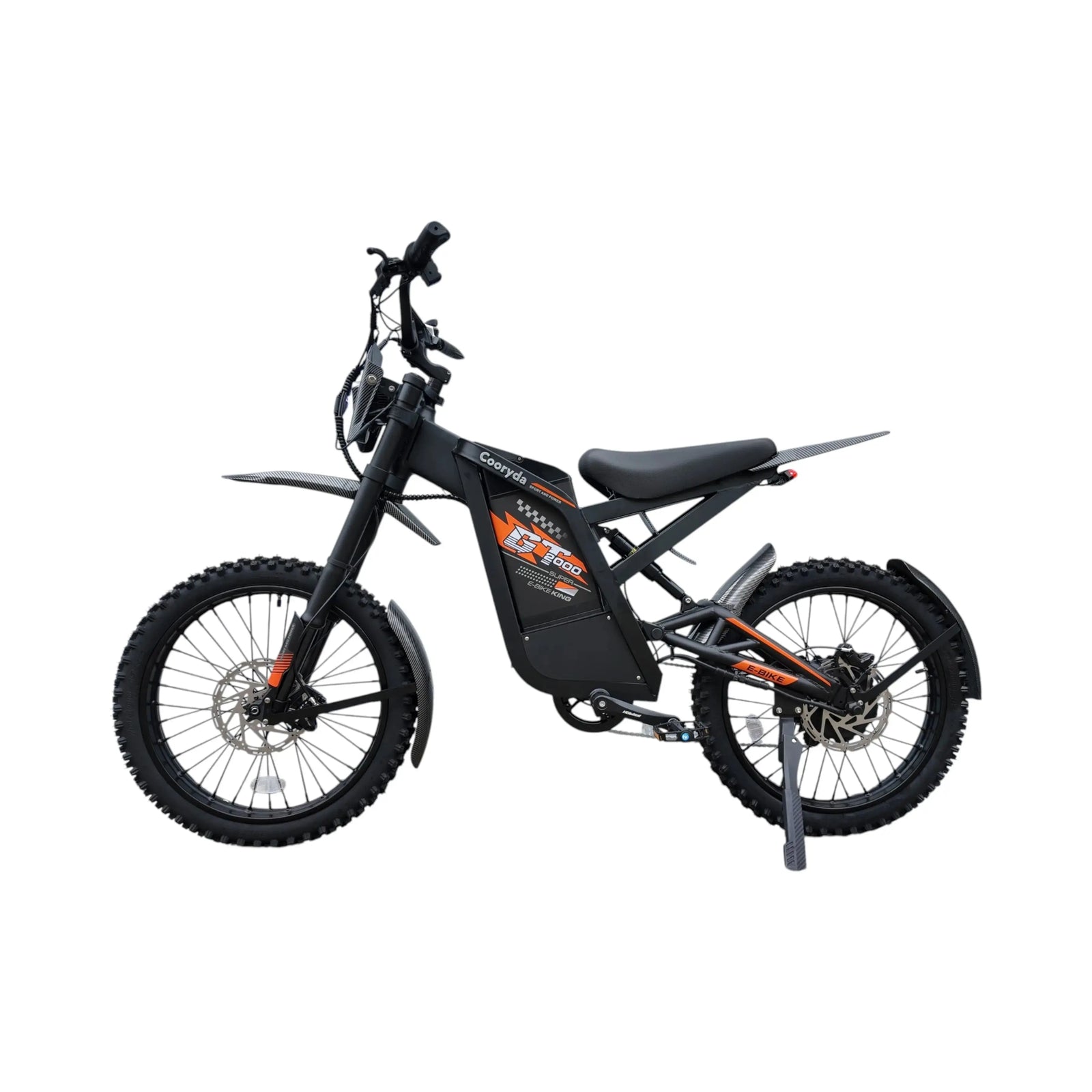 Ouxi GT2000 Fatbike – Zwart/Oranje - Skinnybike - AE-trading