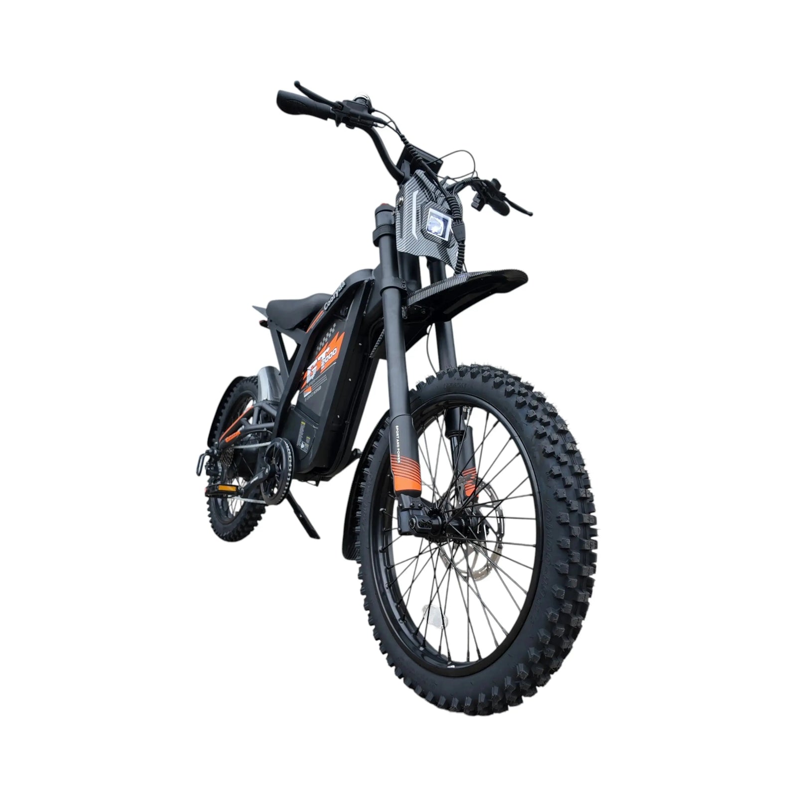 Ouxi GT2000 Fatbike – Zwart/Oranje - Skinnybike - AE-trading