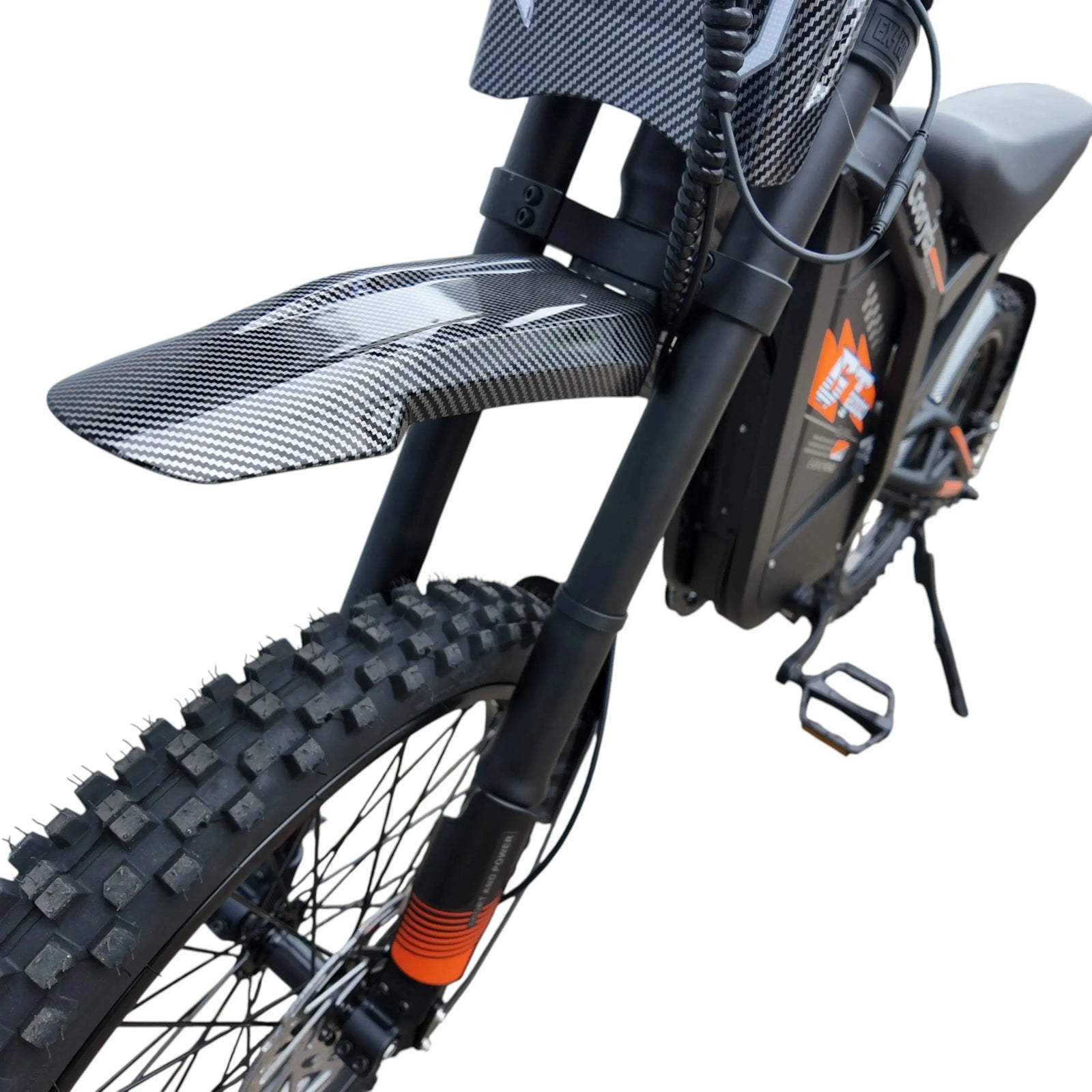 Ouxi GT2000 Fatbike – Zwart/Oranje - Skinnybike - AE-trading