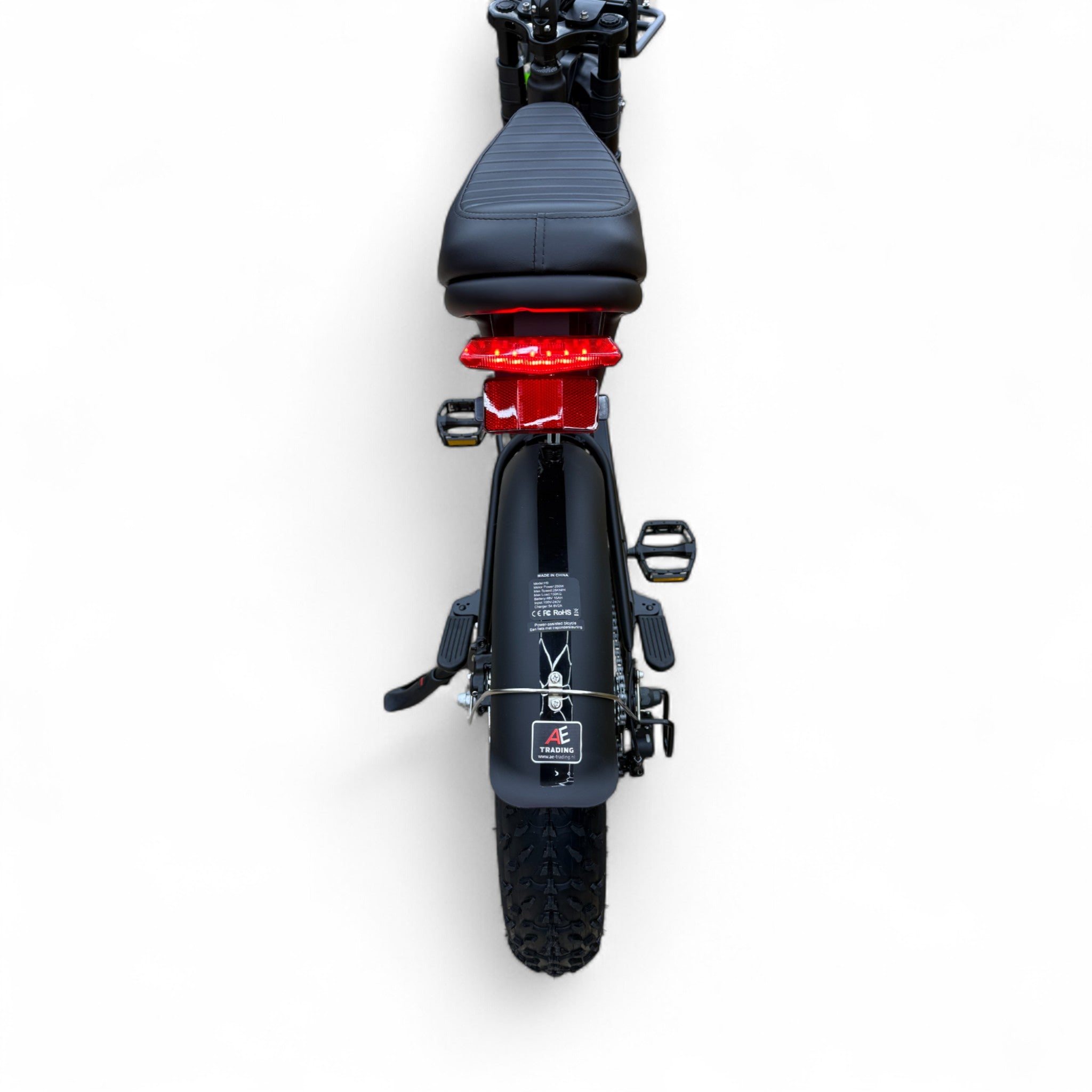 Ouxi H9 C90 Fatbike Zwart met Hydraulische remmen - AE-trading