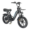 Ouxi Q8 - Zwart - Lage Instap - Elektrische Fatbike - AE-trading