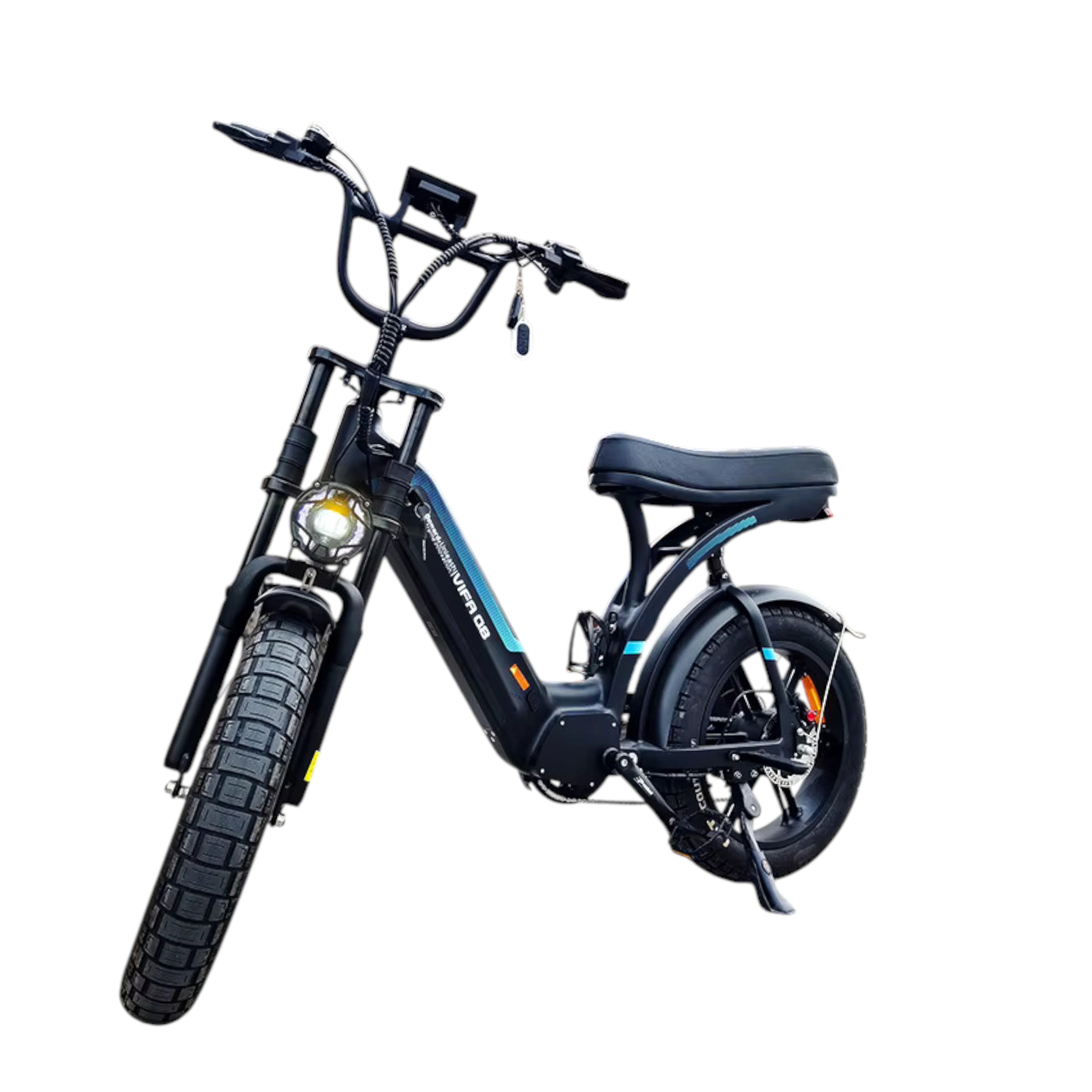 Ouxi Q8 - Zwart - Lage Instap - Elektrische Fatbike - AE-trading