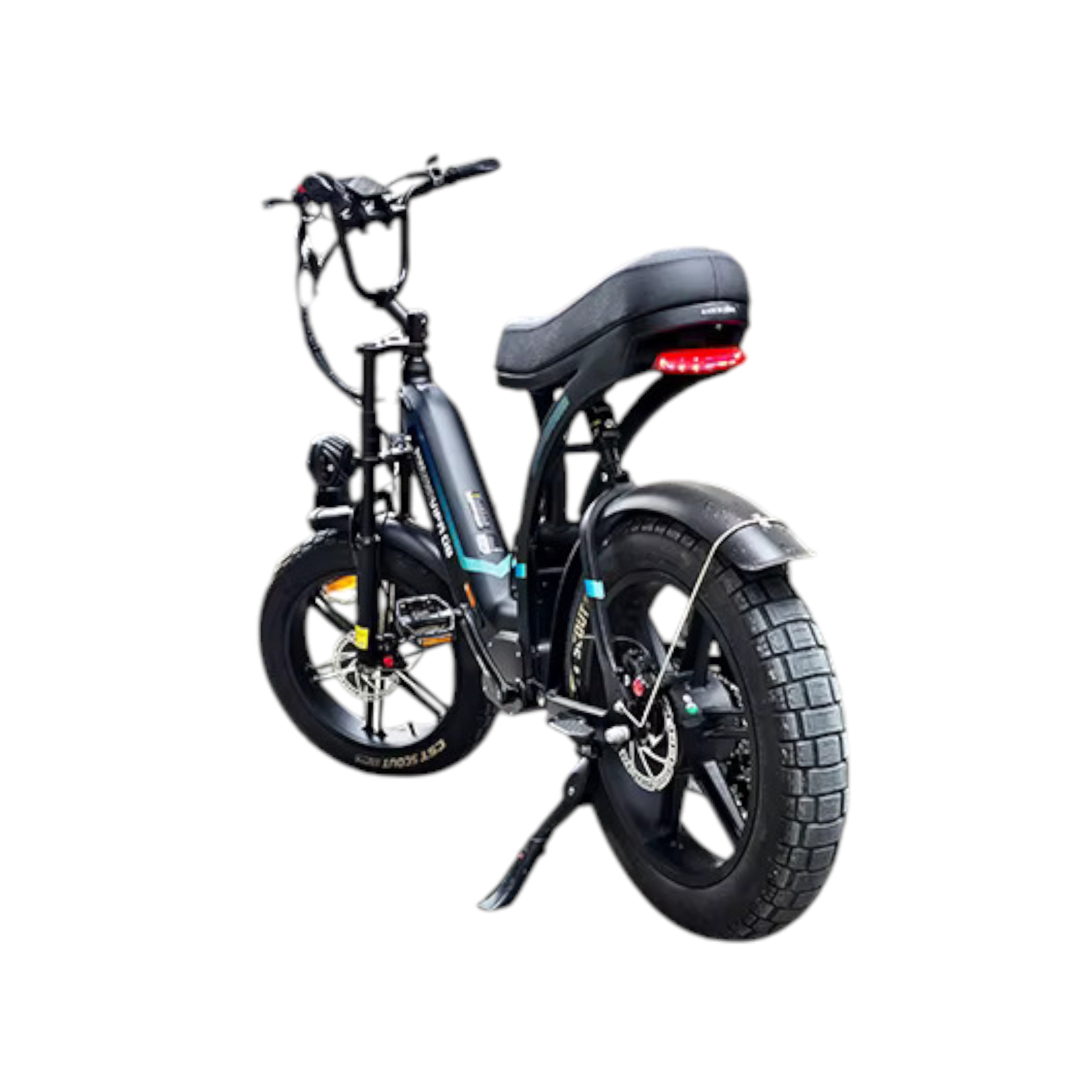 Ouxi Q8 - Zwart - Lage Instap - Elektrische Fatbike - AE-trading