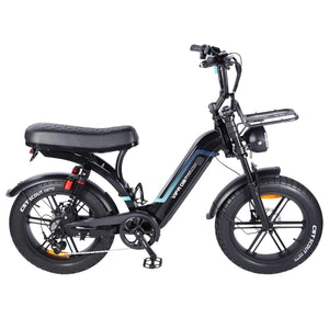Ouxi Q8-S Fatbike - Zwart - Lage Instap - AE-trading