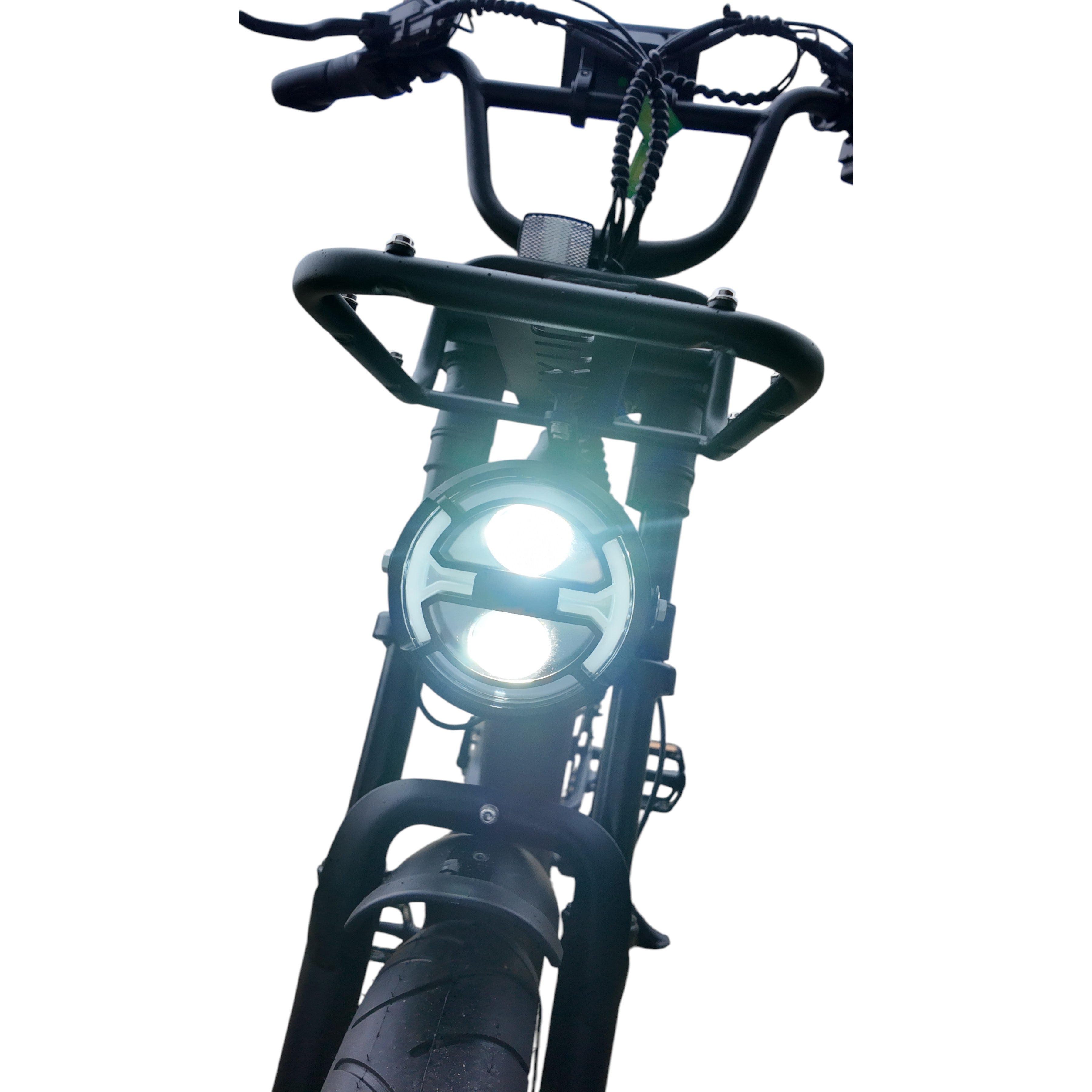 Ouxi Q8 - Zwart - Lage Instap - Elektrische Fatbike - AE-trading