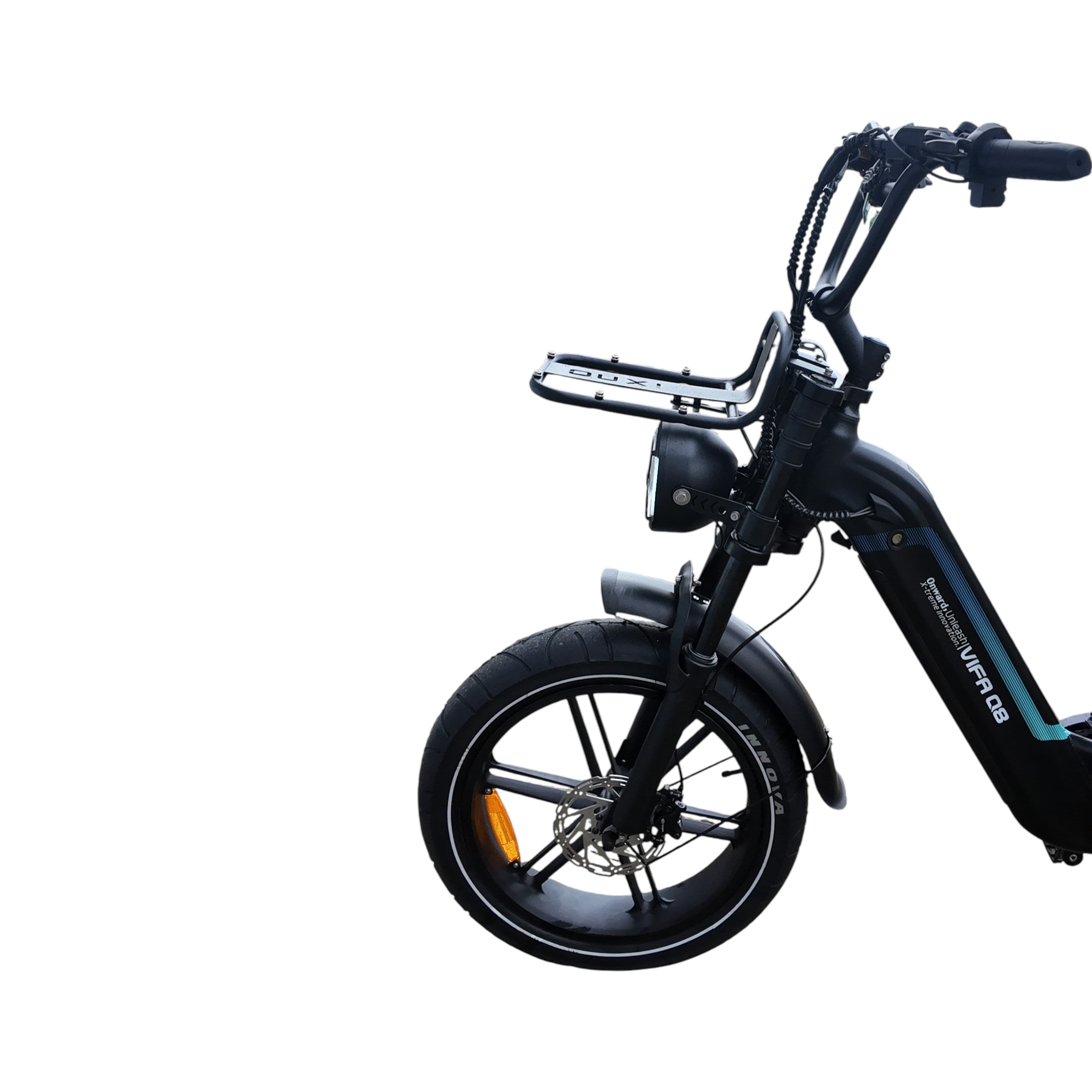 Ouxi Q8 - Zwart - Lage Instap - Elektrische Fatbike - AE-trading
