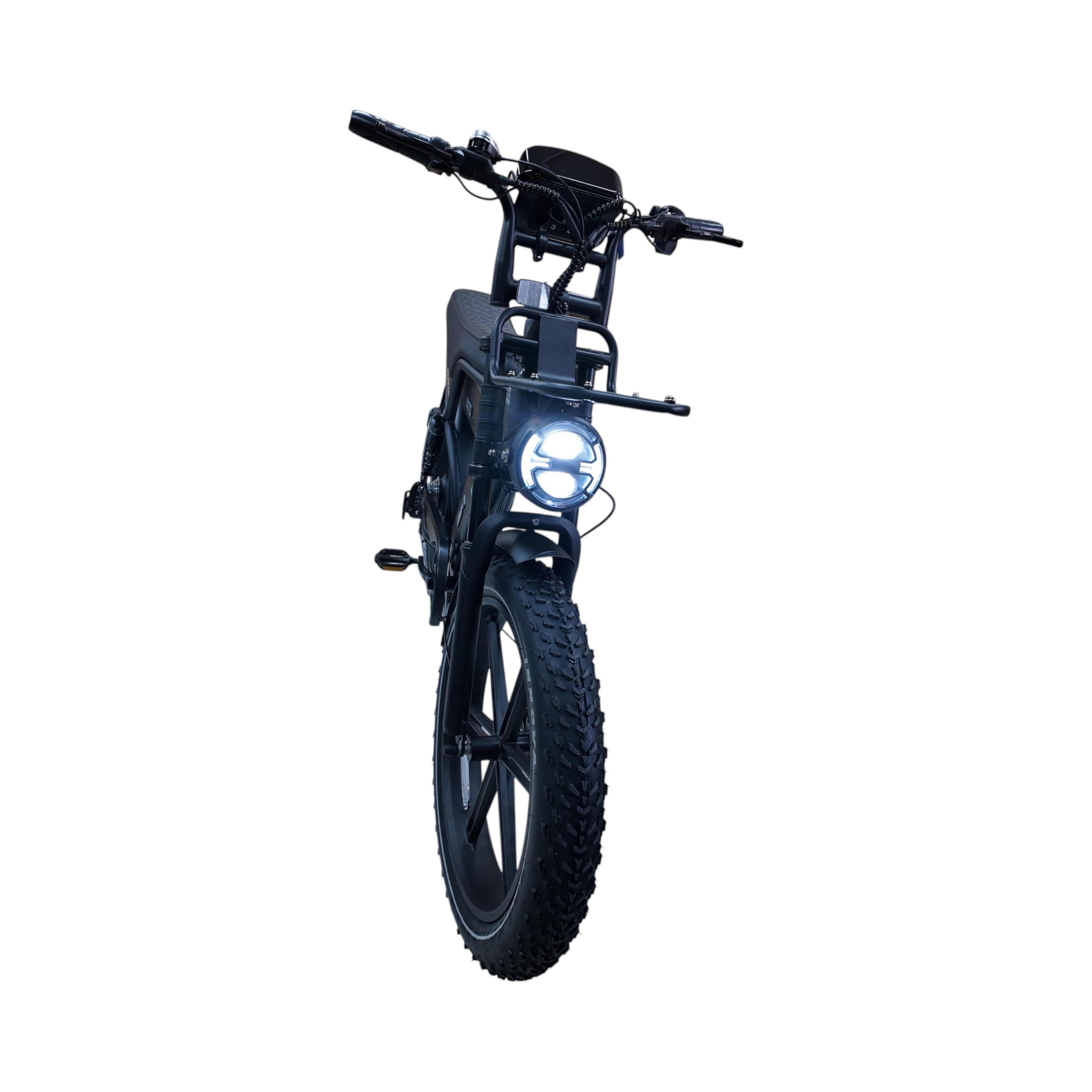 Ouxi V8 Pro Max 24 Inch Fatbike - Zwart - Dubbele Accu - AE-trading