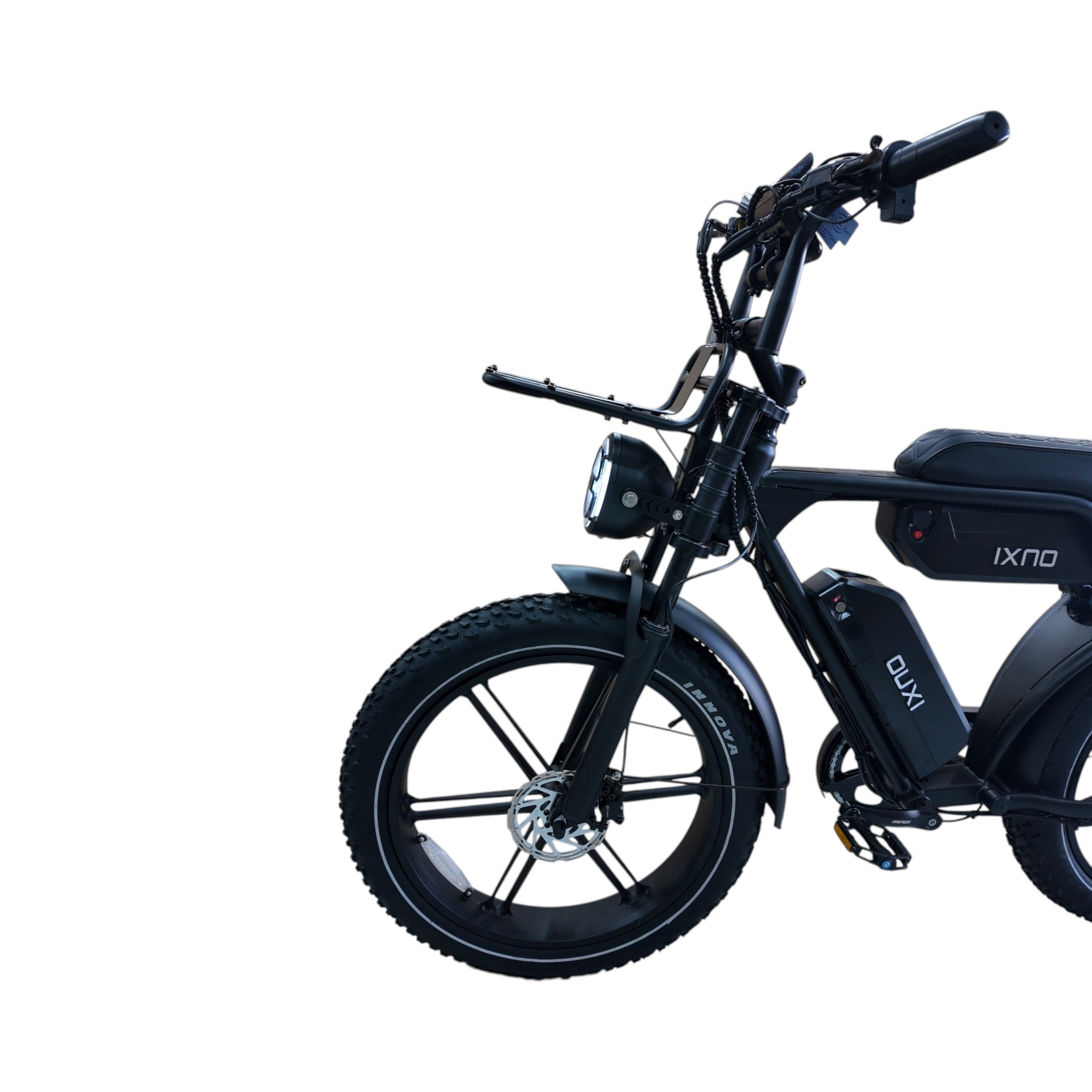 Ouxi V8 Pro Max 24 Inch Fatbike - Zwart - Dubbele Accu - AE-trading