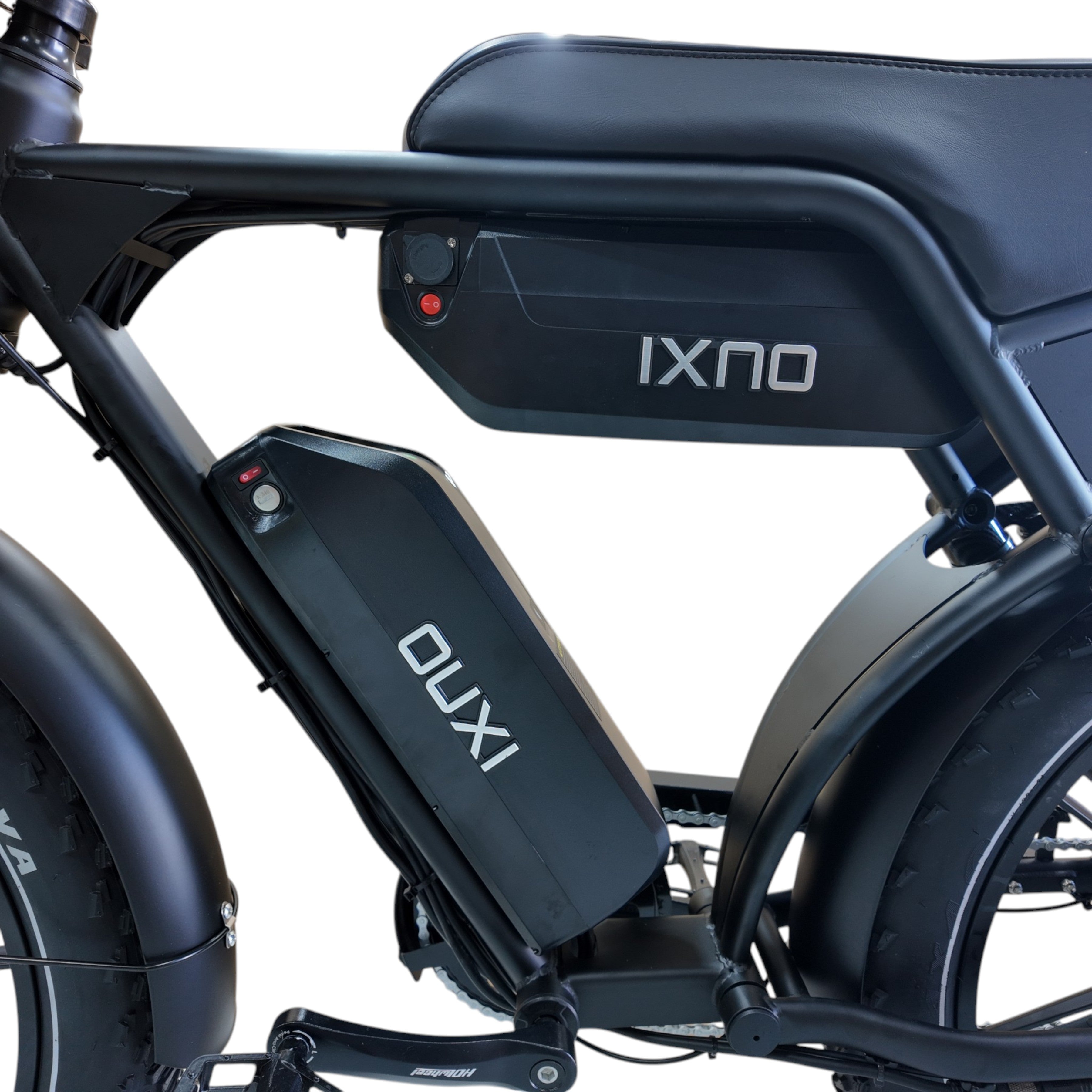 Ouxi V8 Pro Max 24 Inch Fatbike - Zwart - Dubbele Accu - AE-trading