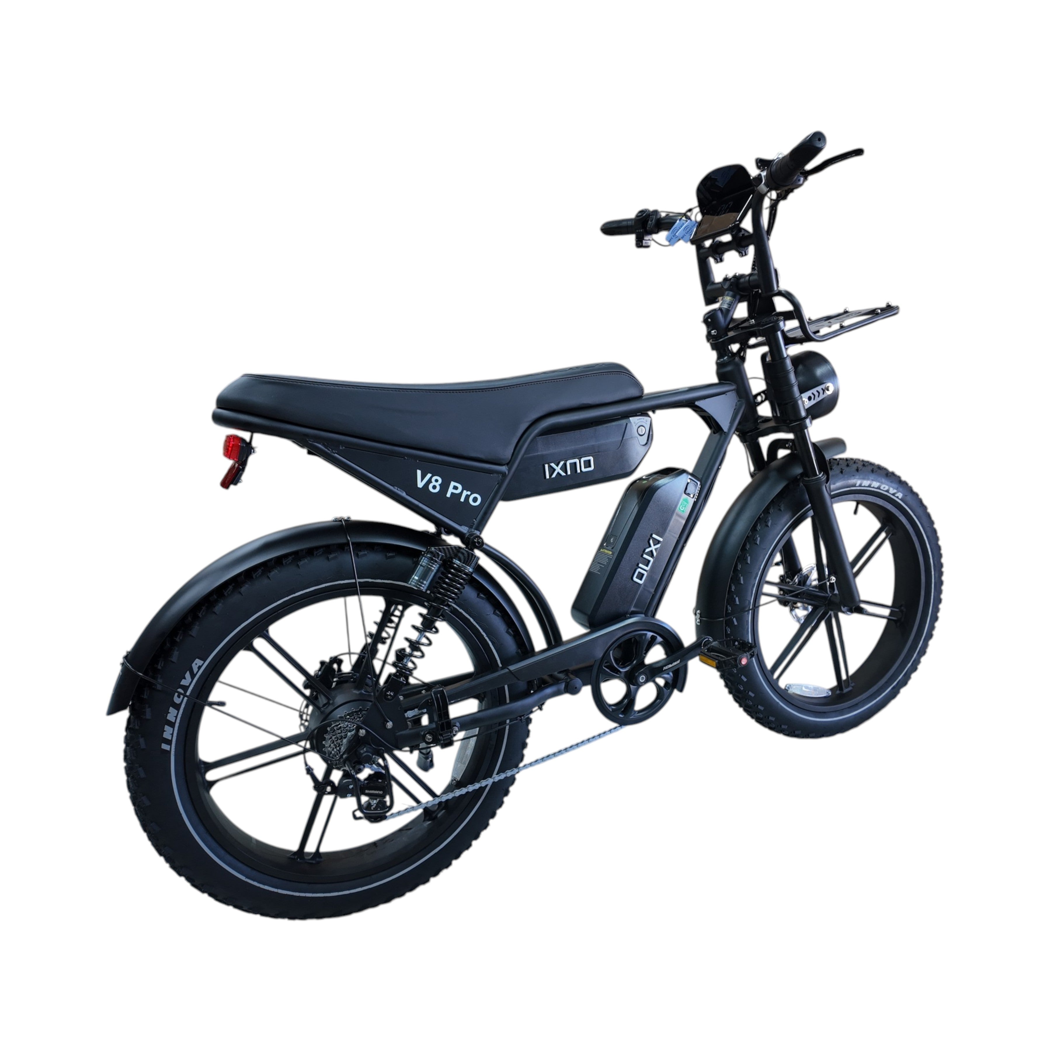 Ouxi V8 Pro Max 24 Inch Fatbike - Zwart - Dubbele Accu - AE-trading