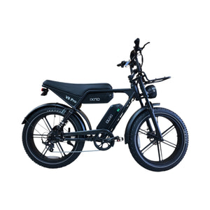 Ouxi V8 Pro Max 24 Inch Fatbike - Zwart - Dubbele Accu - AE-trading