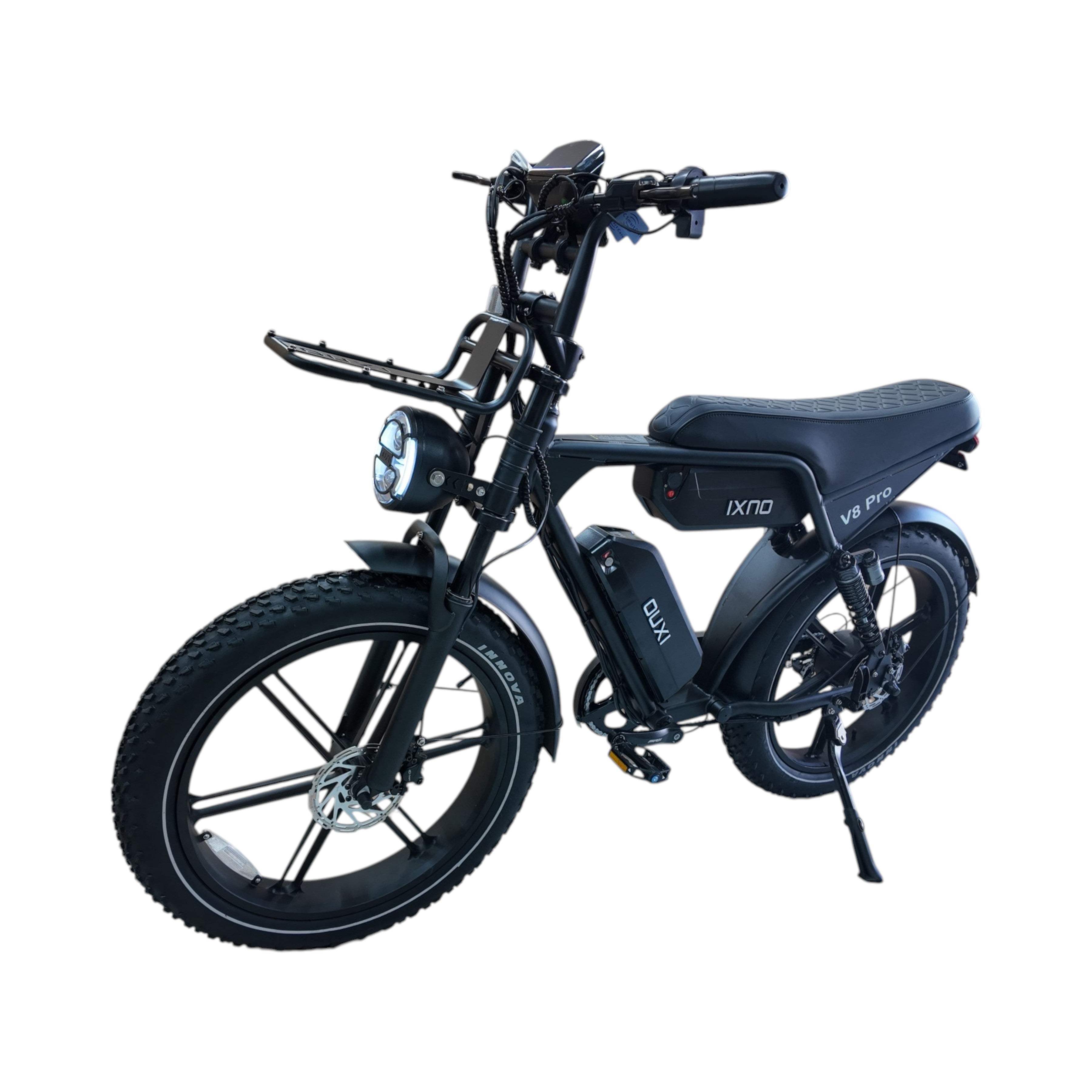 Ouxi V8 Pro Max 24 Inch Fatbike - Zwart - Dubbele Accu - AE-trading