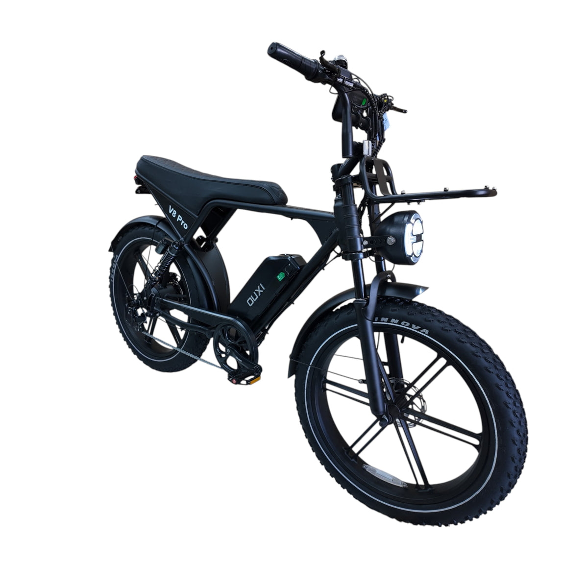 Ouxi V8 Pro Max 24 Inch Fatbike - Zwart - Enkele Accu - AE-trading