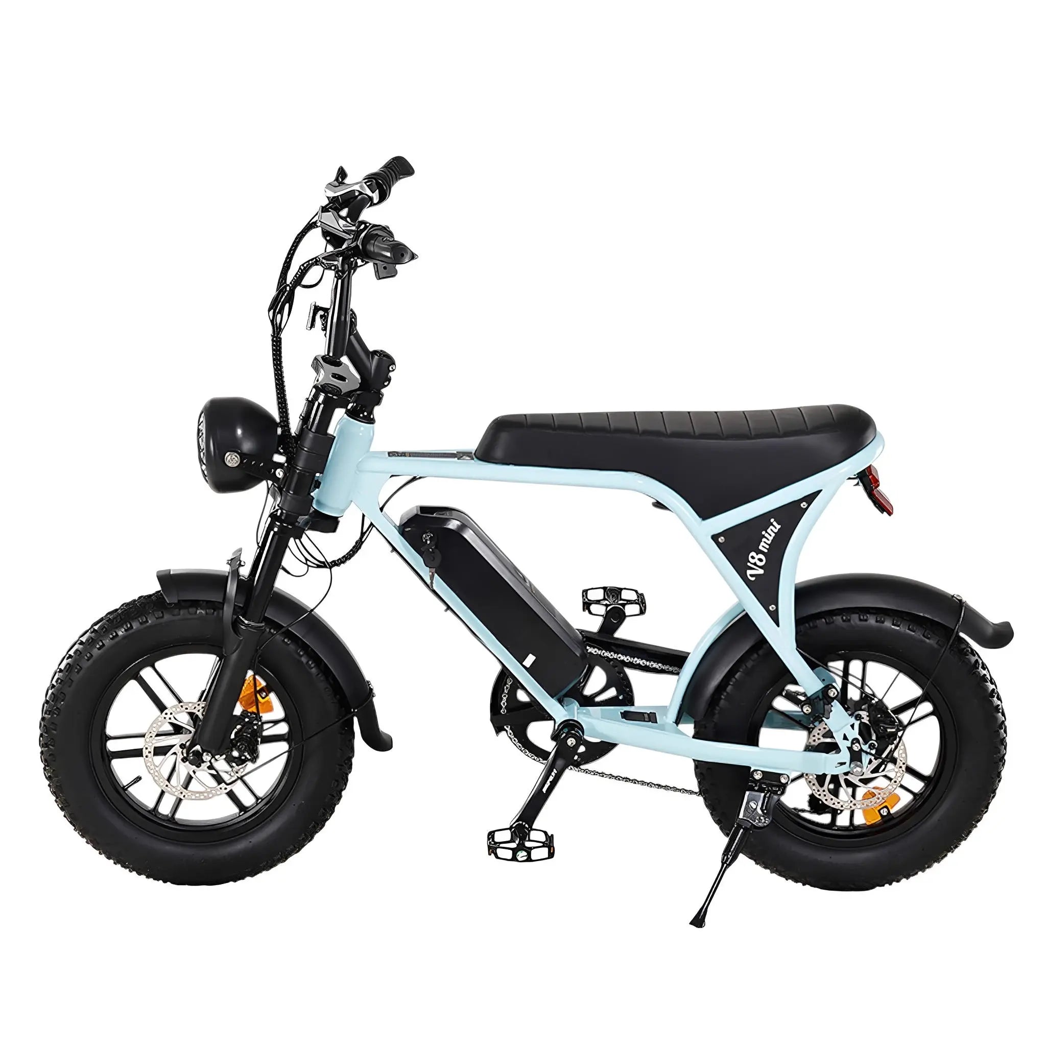 Ouxi V8 Pro Mini - Mini Fatbike - Hemelsblauw - Hydraulische Remmen - AE-trading