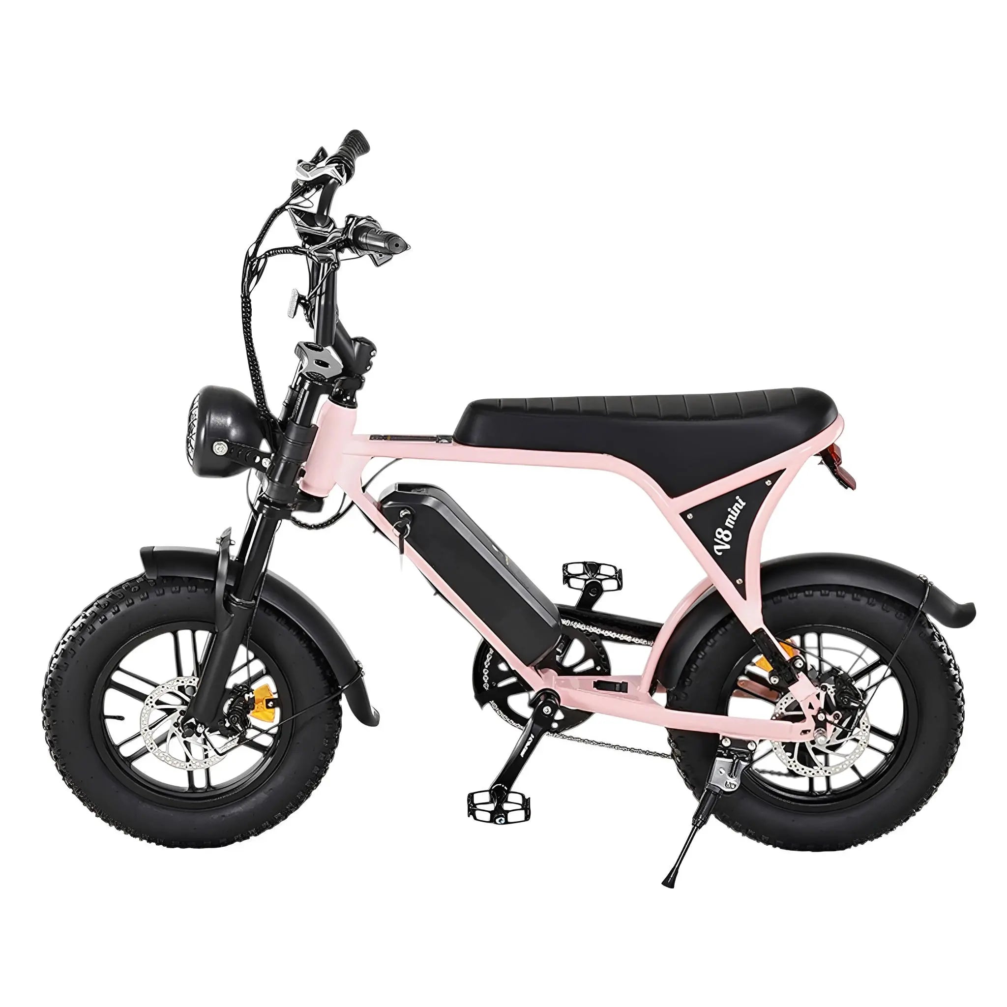 Ouxi V8 Pro Mini - Mini Fatbike - Roze - Hydraulische Remmen - AE-trading