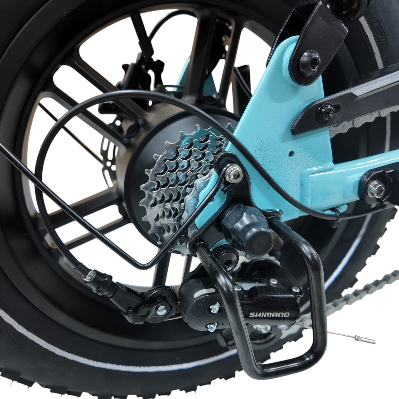 Ouxi V8 Ultra Mini Fatbike - Lichtblauw - AE-trading