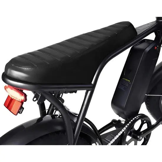 Ouxi V8, C80 Zadel Fatbike Origineel Zwart - AE-trading