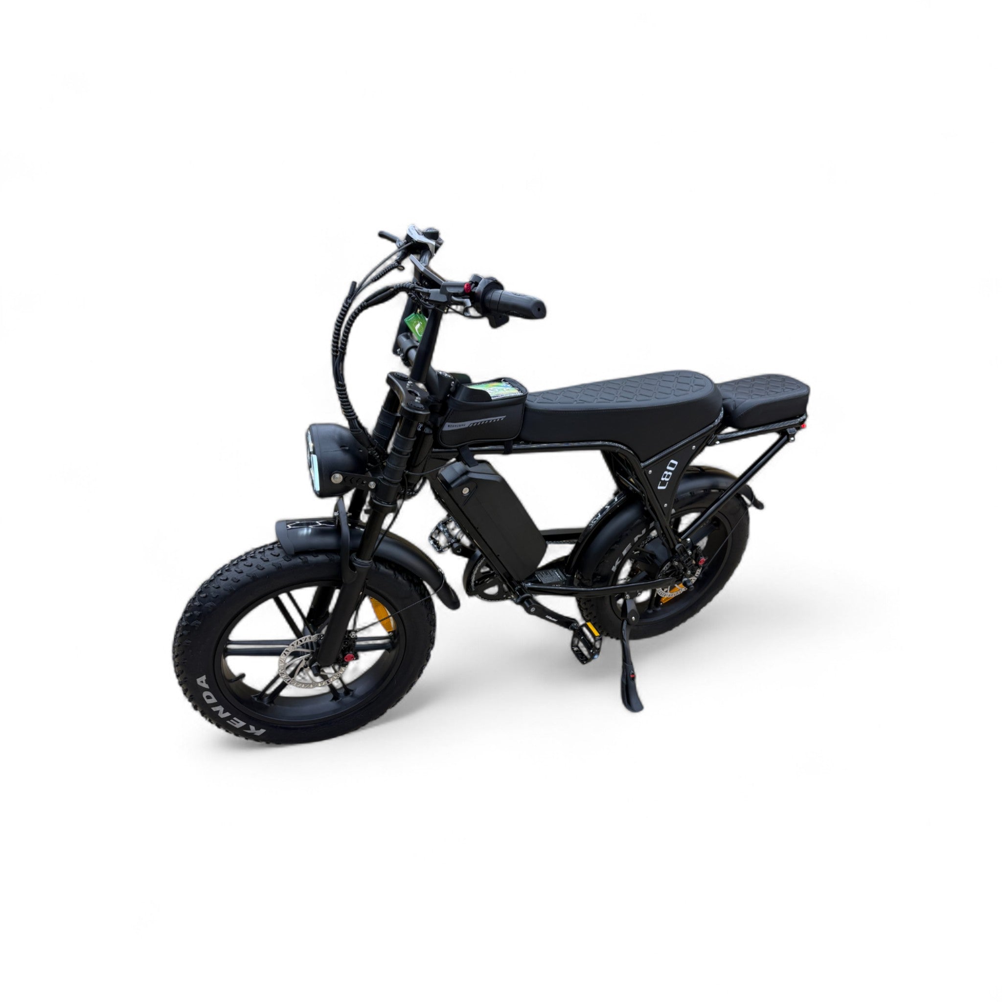 Ouxi C80 V8 6.0 Fatbike Zwart met Hydraulische Remmen & NFC 2025 - AE-trading