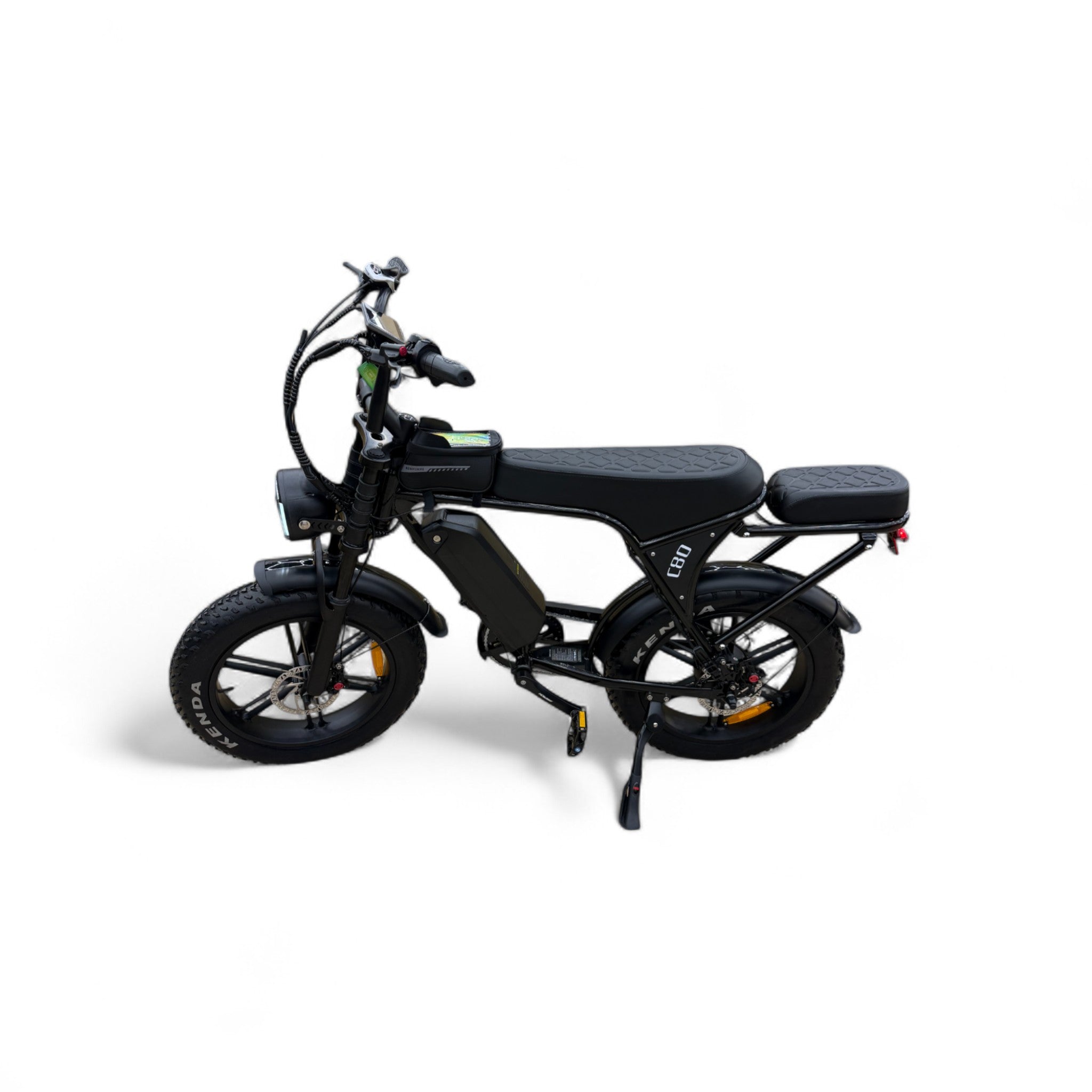 Ouxi C80 V8 6.0 Fatbike Zwart met Hydraulische Remmen & NFC 2025 - AE-trading