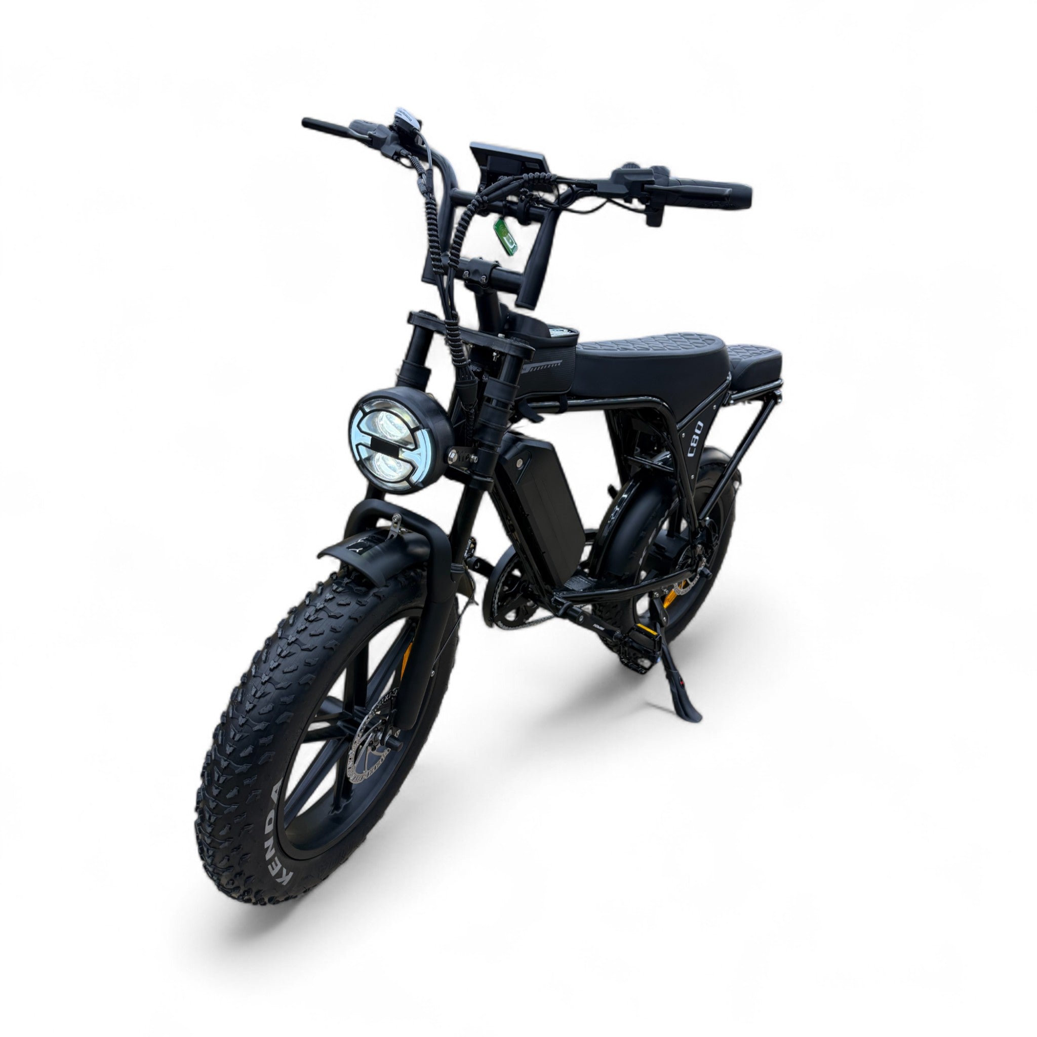 Ouxi C80 V8 6.0 Fatbike Zwart met Hydraulische Remmen & NFC 2025 - AE-trading
