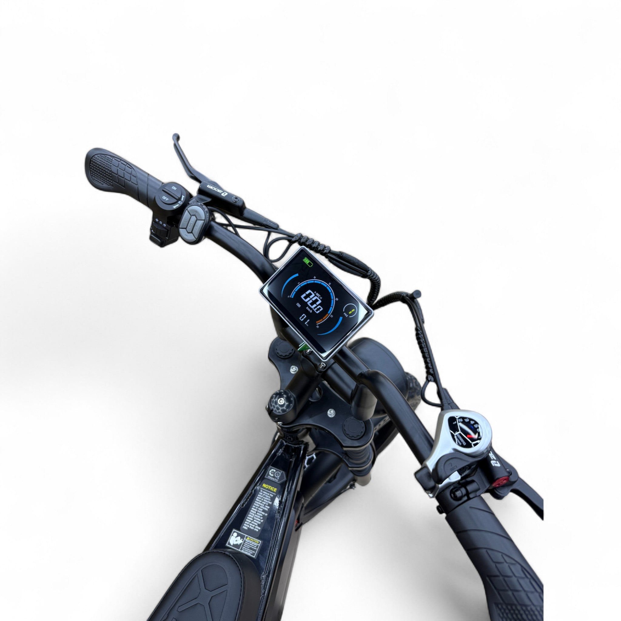 Ouxi C80 V8 6.0 Fatbike Zwart met Hydraulische Remmen & NFC 2025 - AE-trading