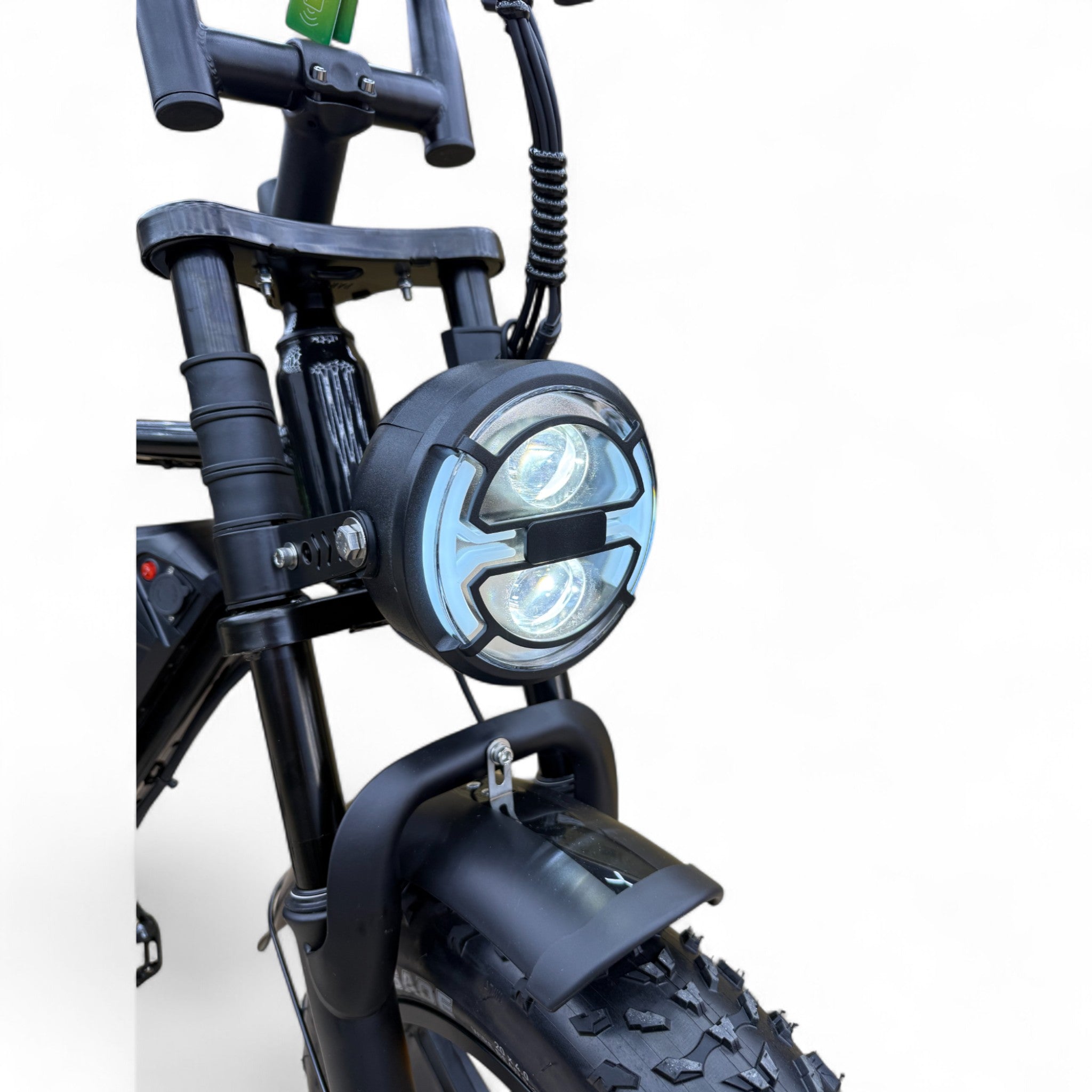 Ouxi C80 V8 6.0 Fatbike Zwart met Hydraulische Remmen & NFC 2025 - AE-trading