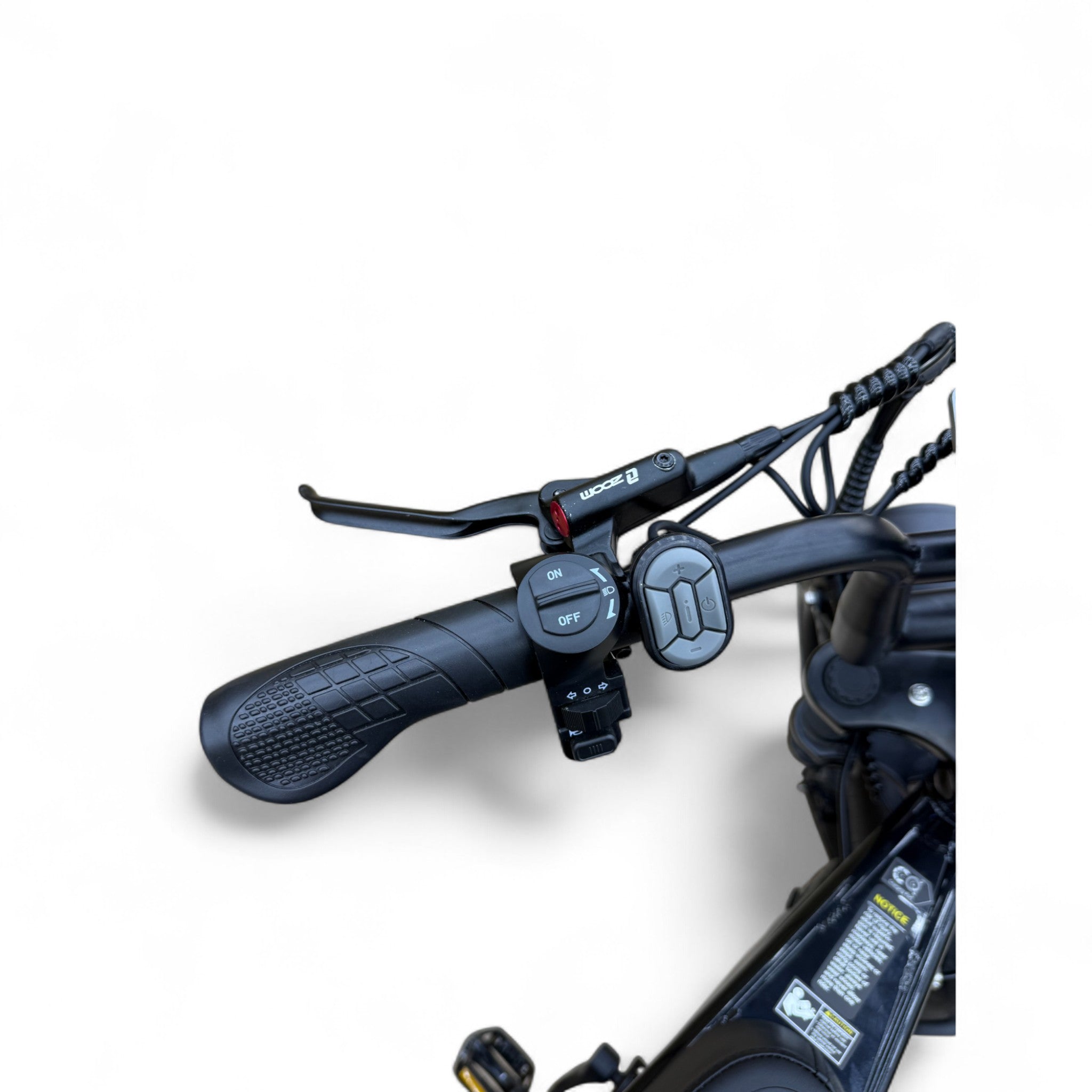 Ouxi C80 V8 6.0 Fatbike Zwart met Hydraulische Remmen & NFC 2025 - AE-trading