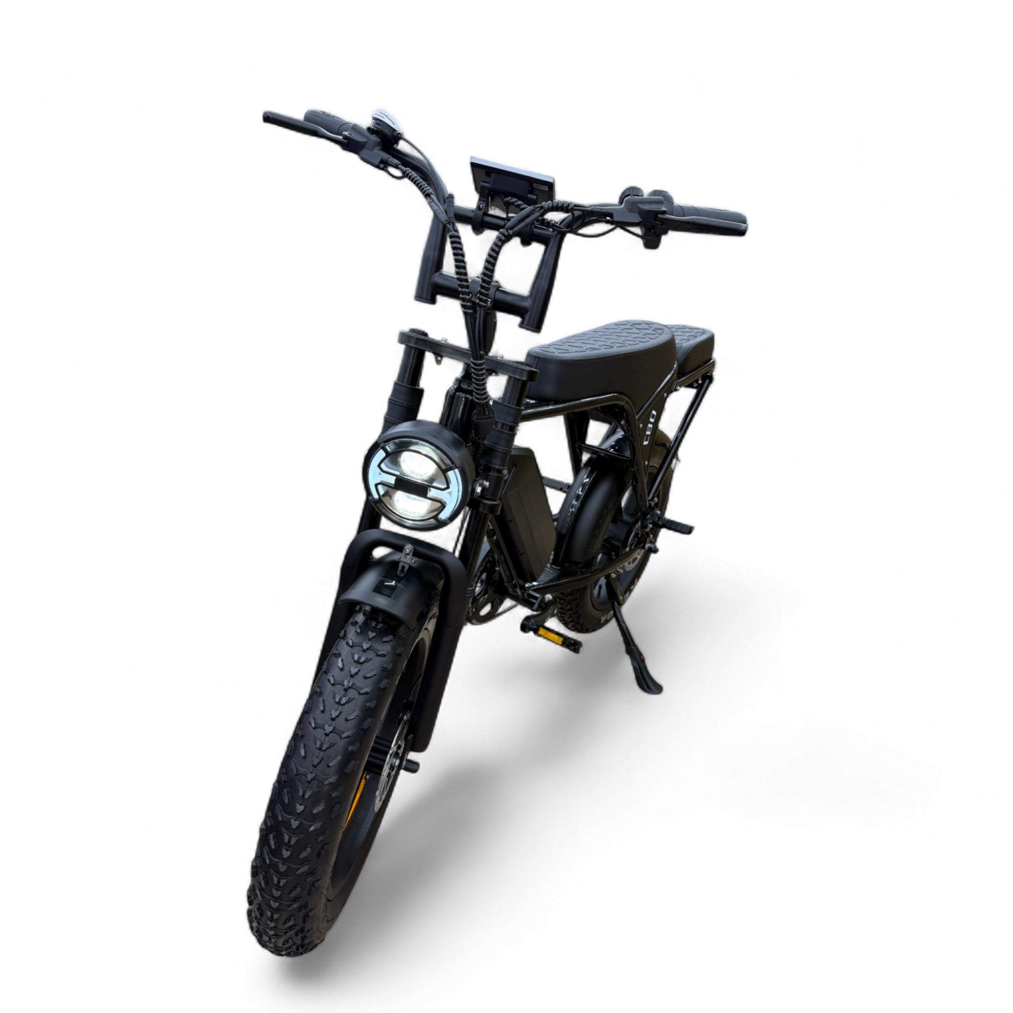 Ouxi C80 V8 6.0 Fatbike Zwart met Hydraulische Remmen & NFC 2025 - AE-trading