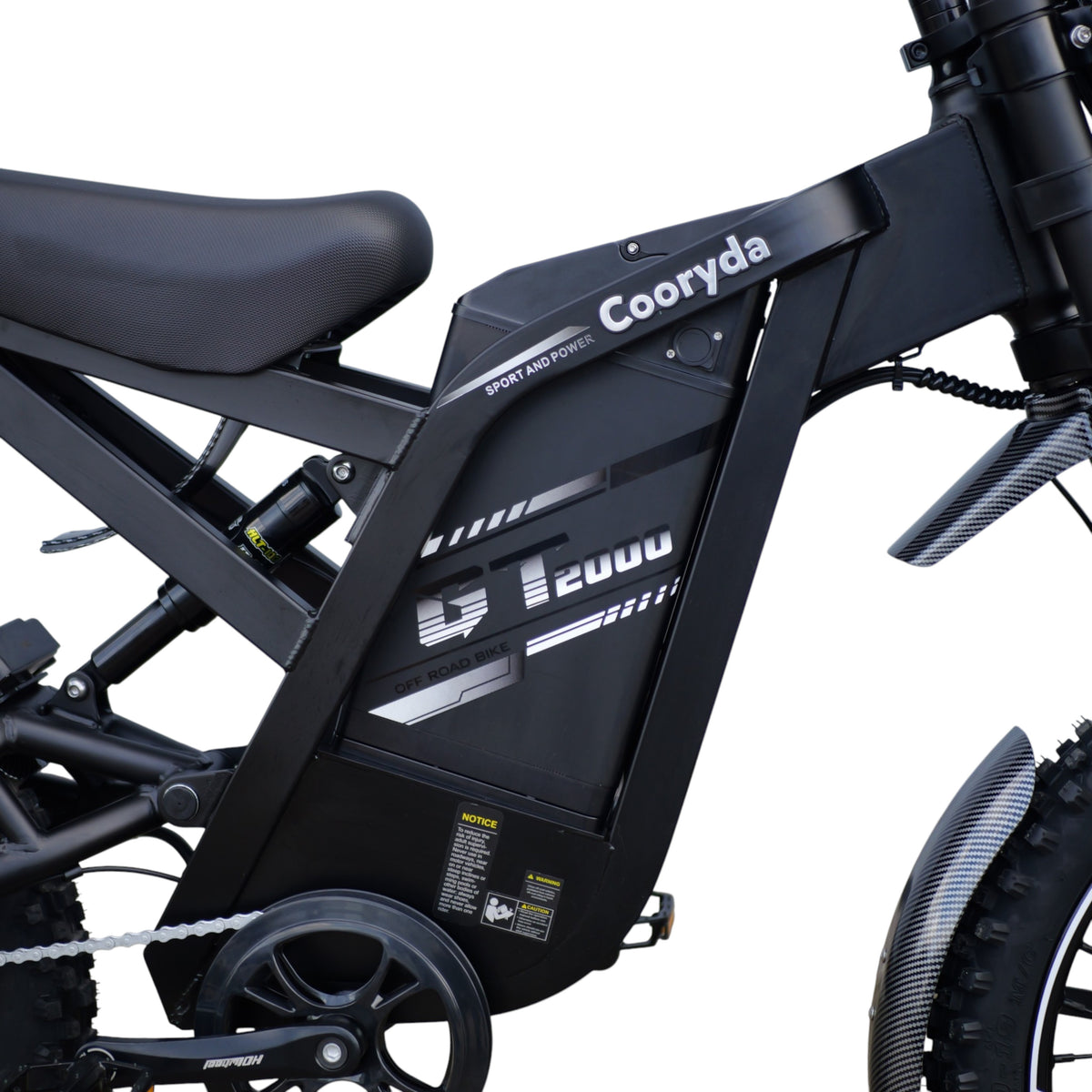 Ouxi GT2000 2.0 - Zwart - Skinnybike - AE-trading