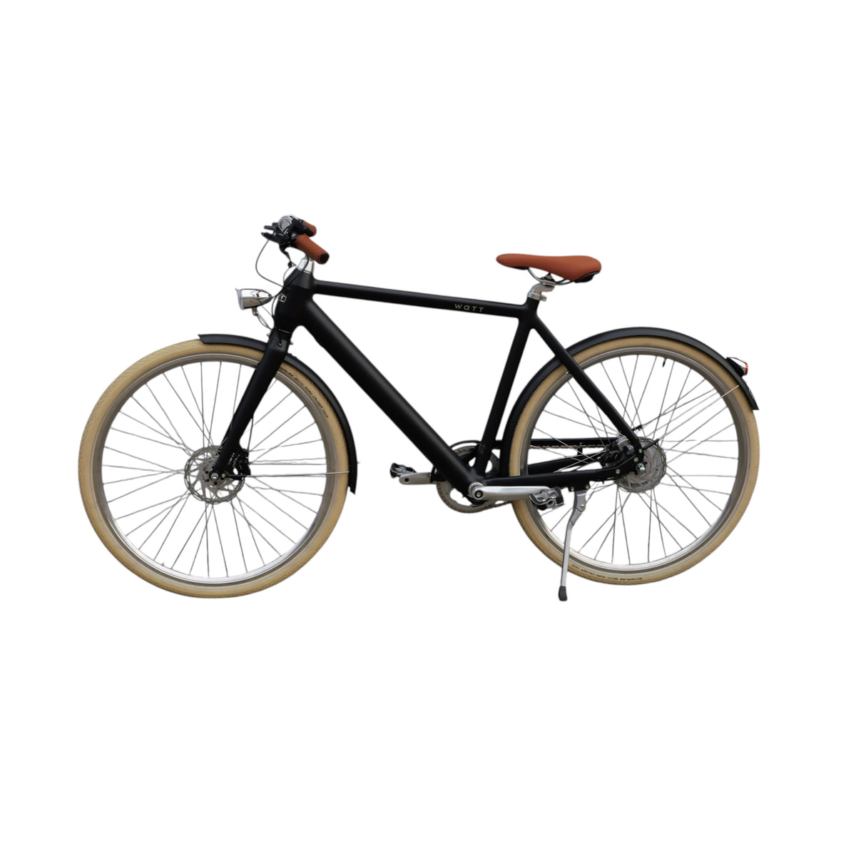 WATT E-bike Dublin - Medium 50 cm – Elektrische Fiets – Zwart – 28 inch – 250W – 36V - AE-trading