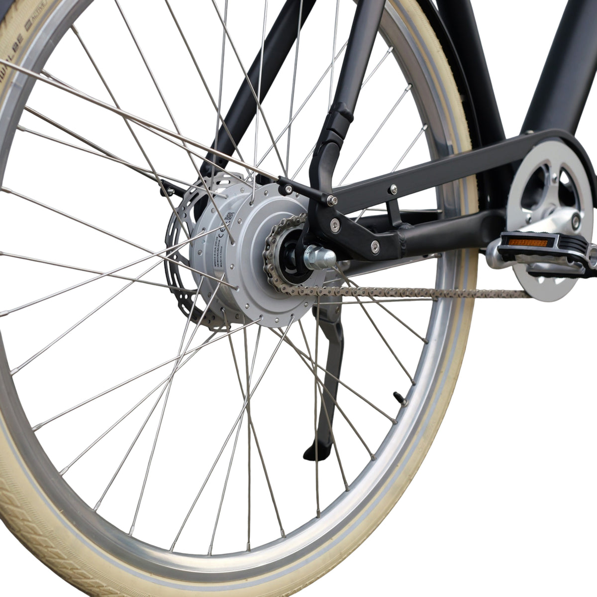 WATT E-bike Dublin - Medium 50 cm – Elektrische Fiets – Zwart – 28 inch – 250W – 36V - AE-trading