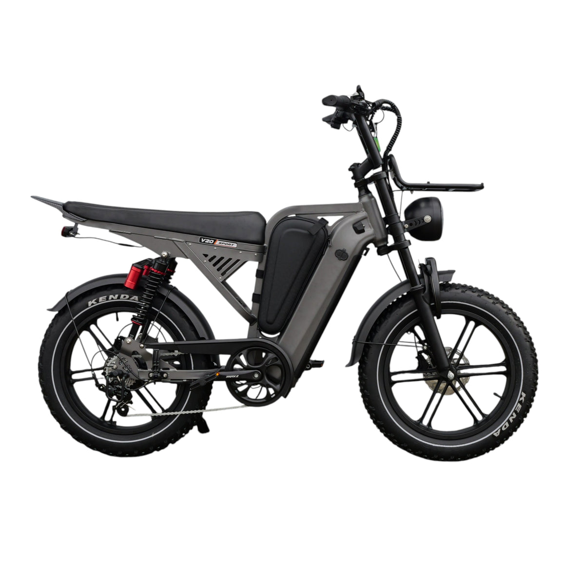 QmWheel V20 Sport - Fatbike - Silver Grey - 2026