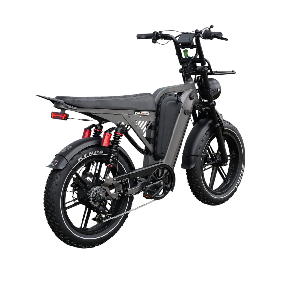 QmWheel V20 Sport - Fatbike - Silver Grey - 2026