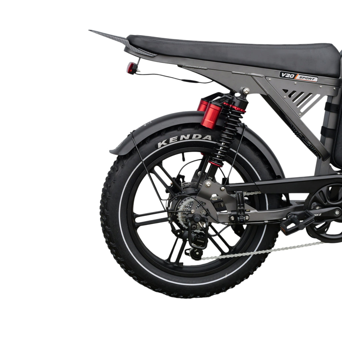 QmWheel V20 Sport - Fatbike - Silver Grey - 2026