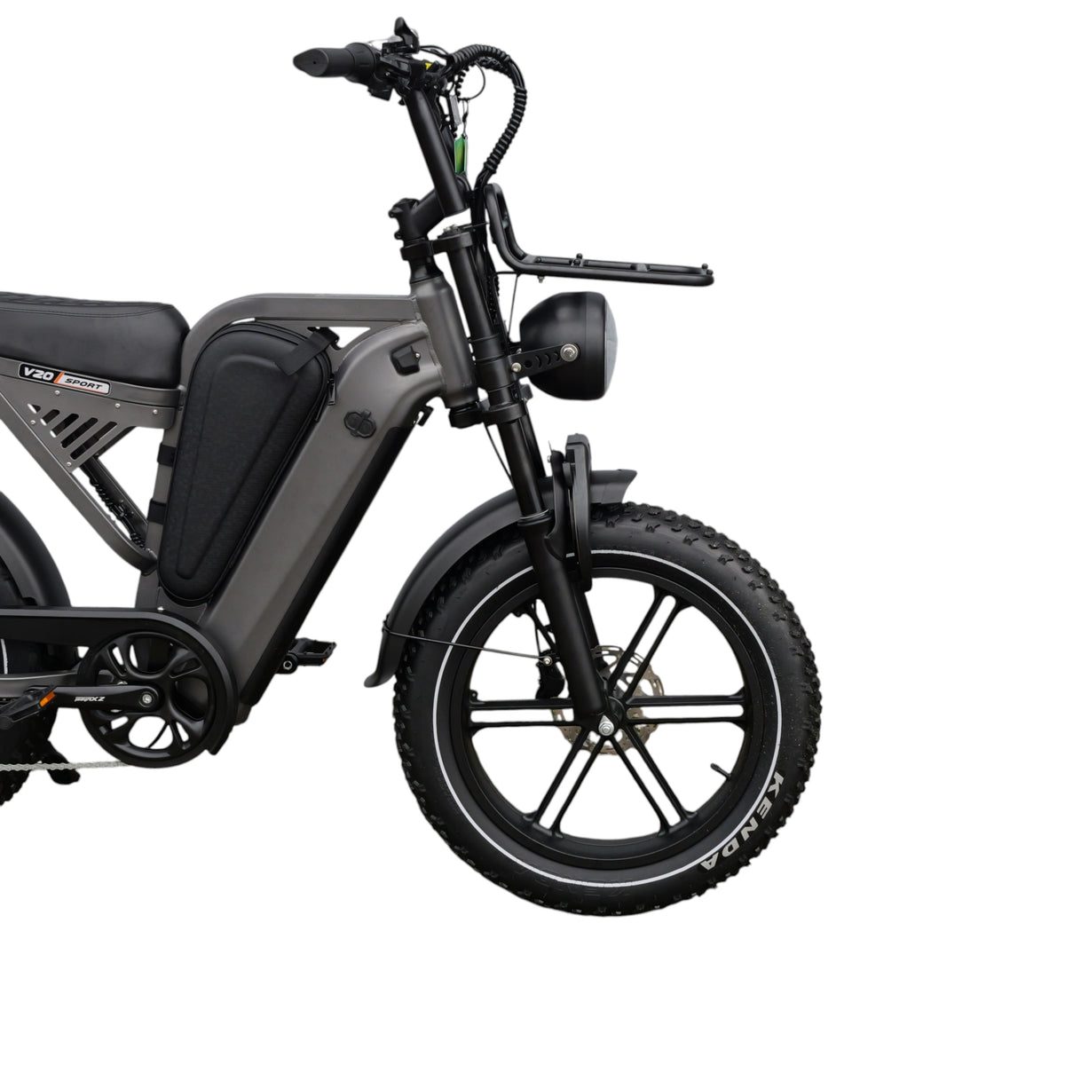 QmWheel V20 Sport - Fatbike - Silver Grey - 2026