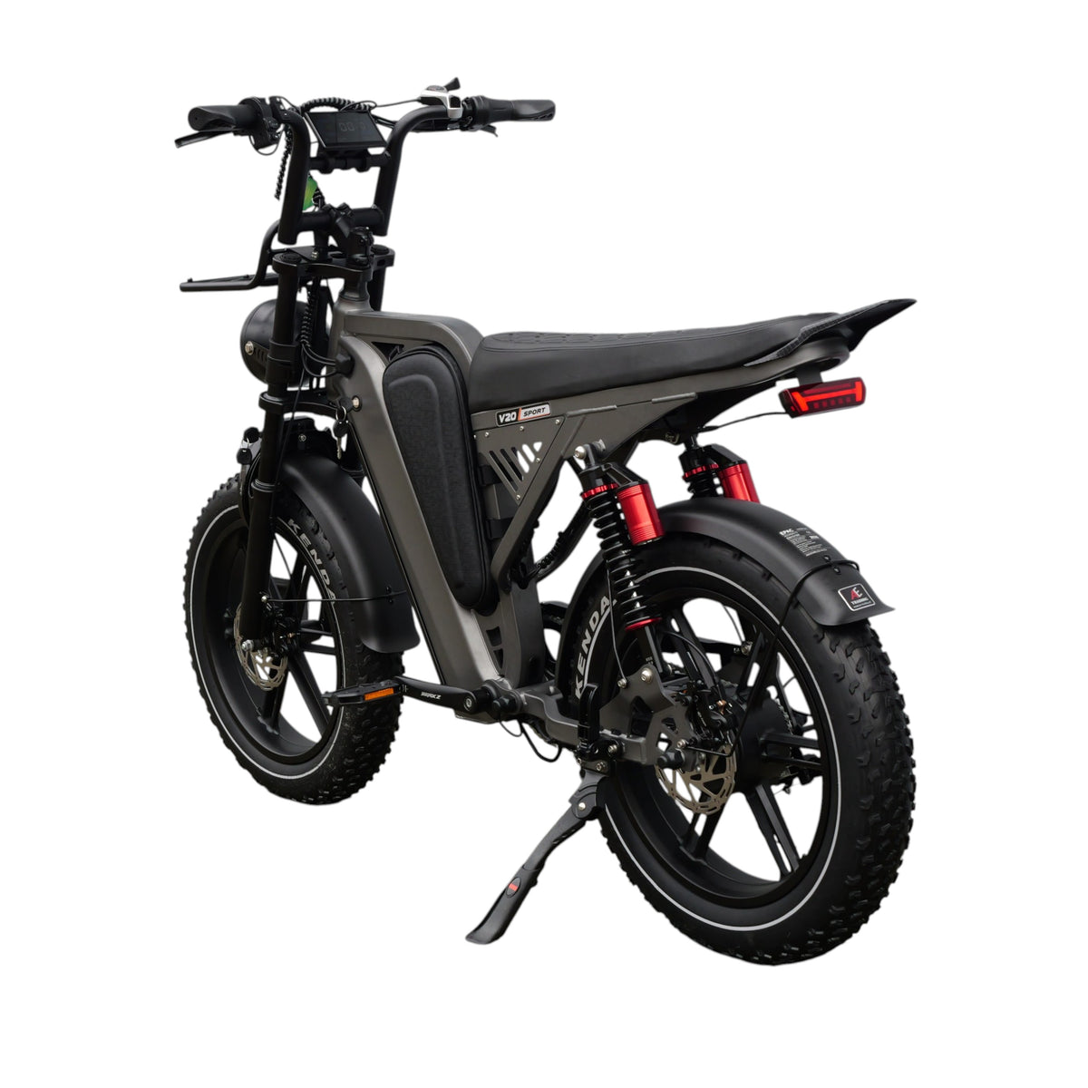QmWheel V20 Sport - Fatbike - Silver Grey - 2026